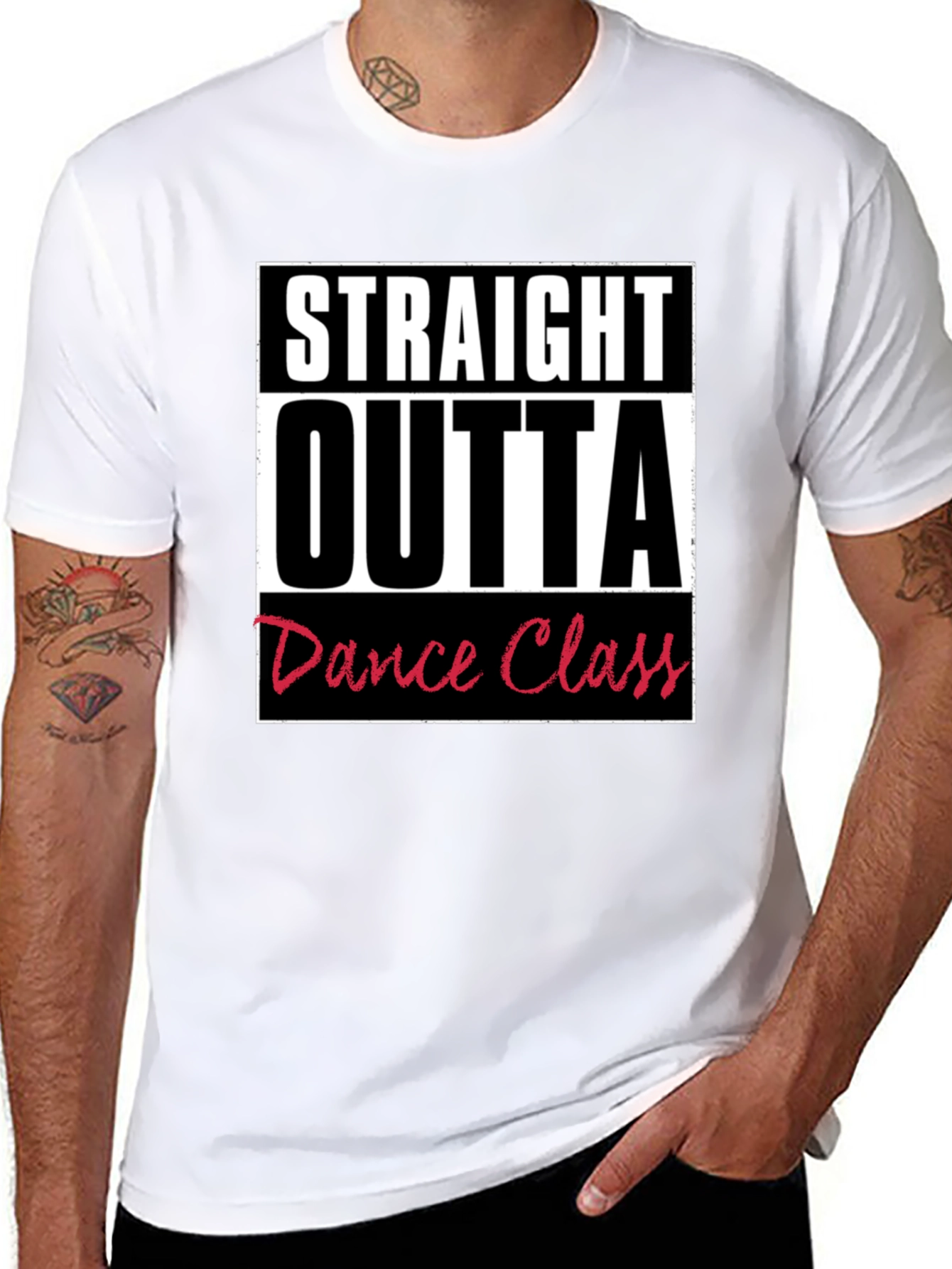 Straight Outta Dance Class Graphic T-Shirt
