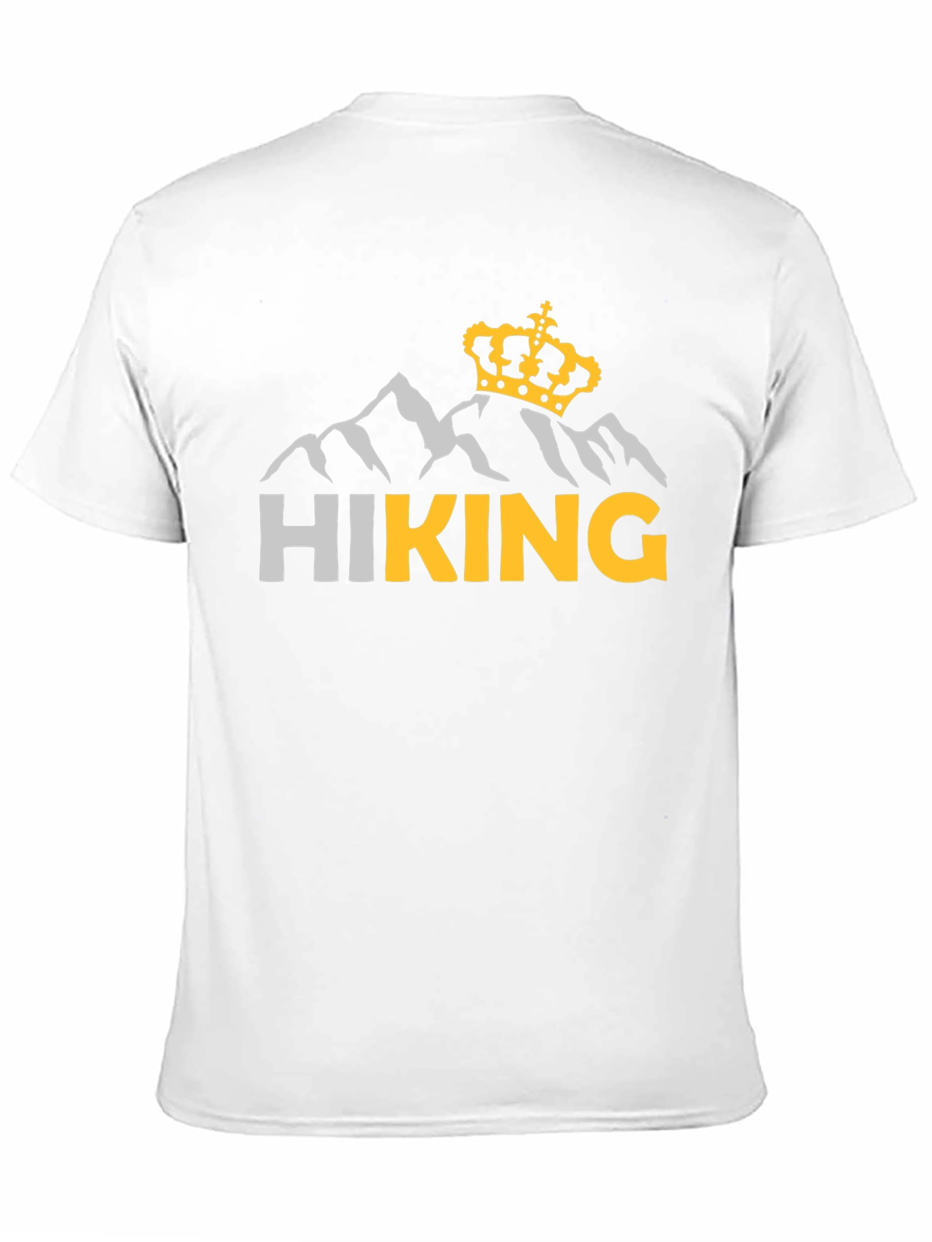 Hiking King Graphic T-Shirt - Black Tee