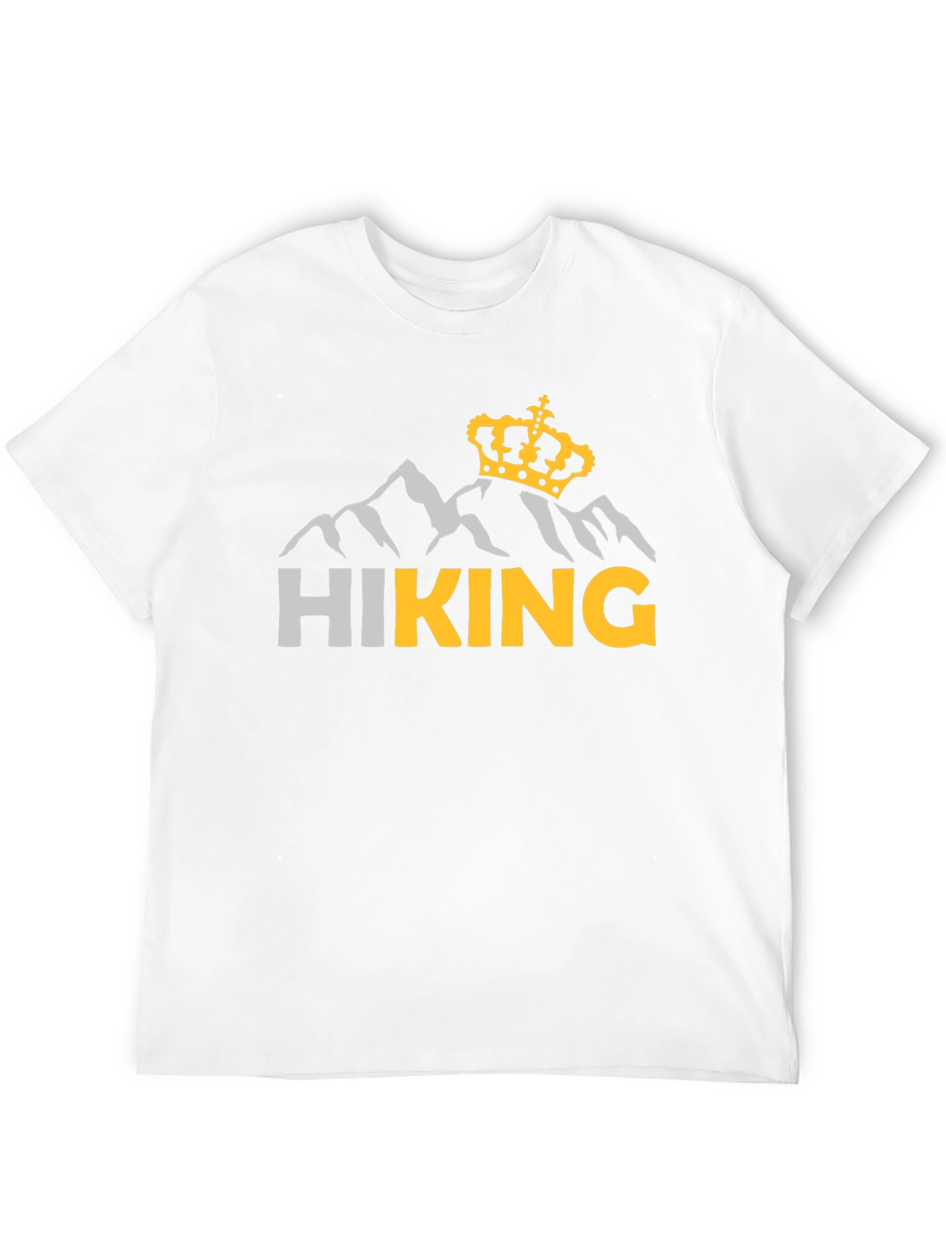 Hiking King Graphic T-Shirt - Black Tee