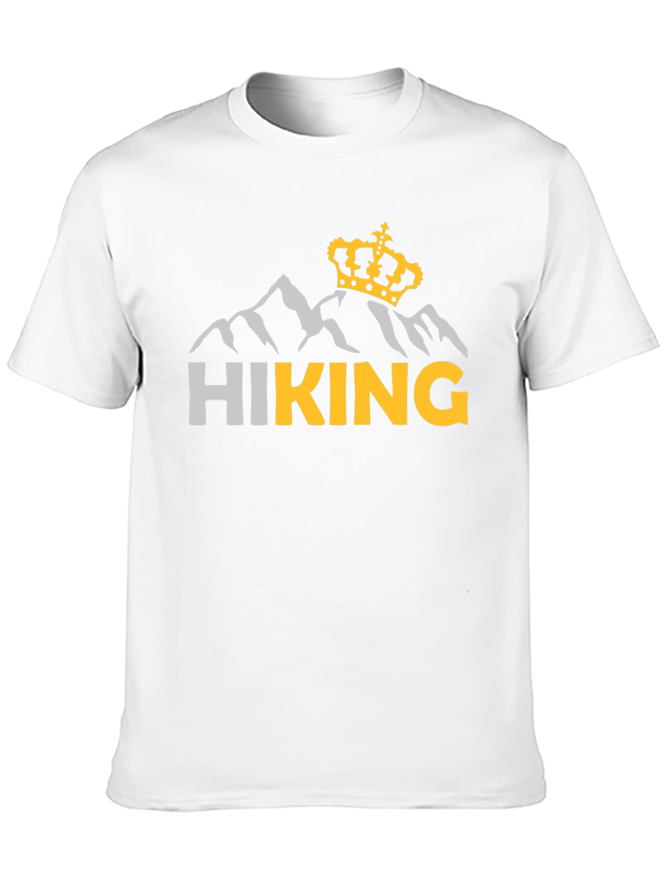Hiking King Graphic T-Shirt - Black Tee