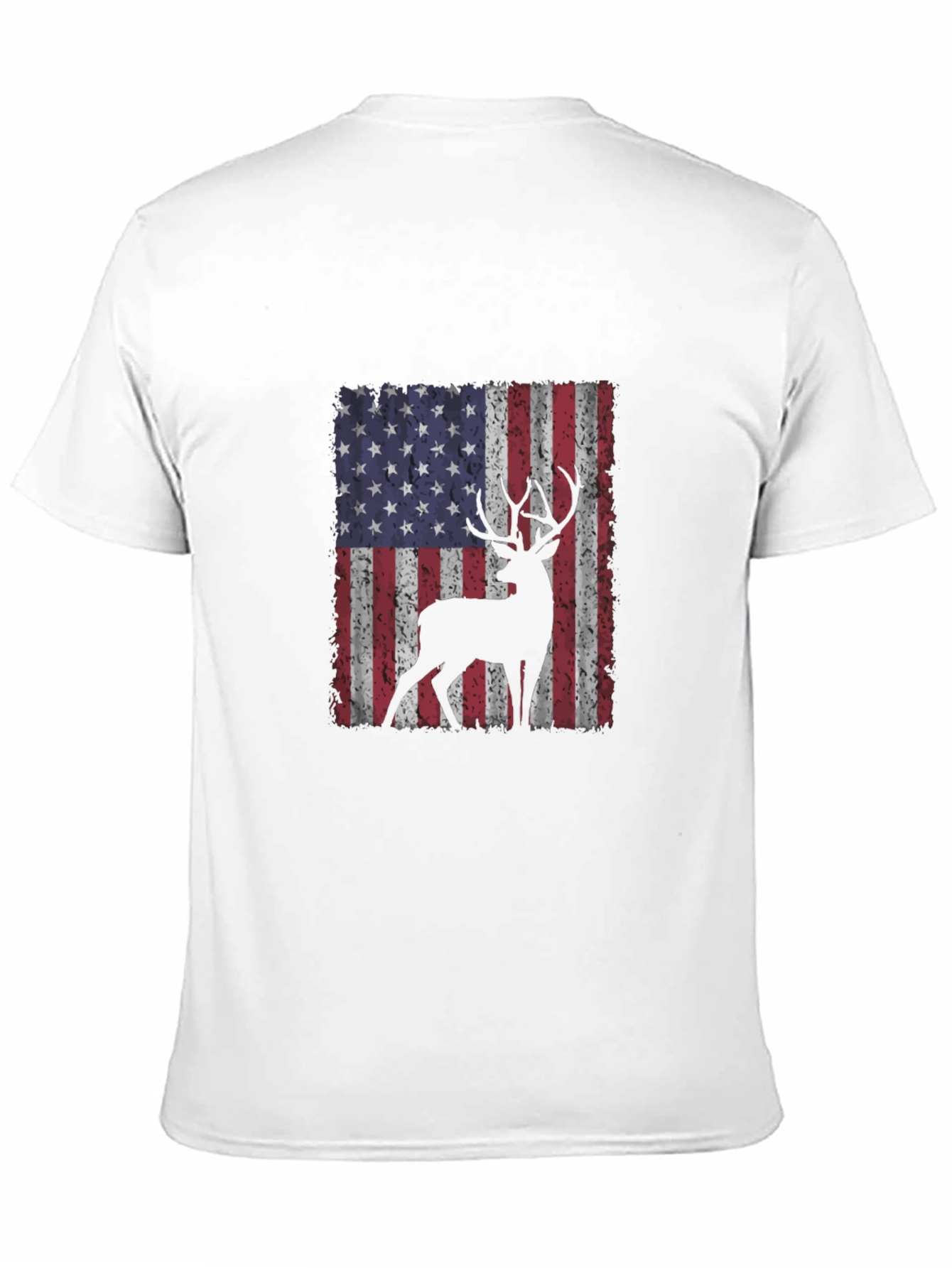 American Flag Deer T-Shirt