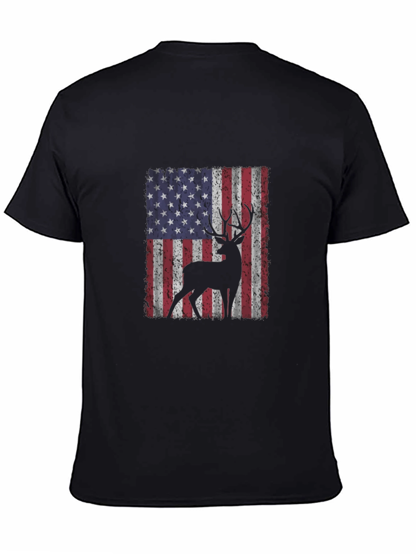 American Flag Deer T-Shirt