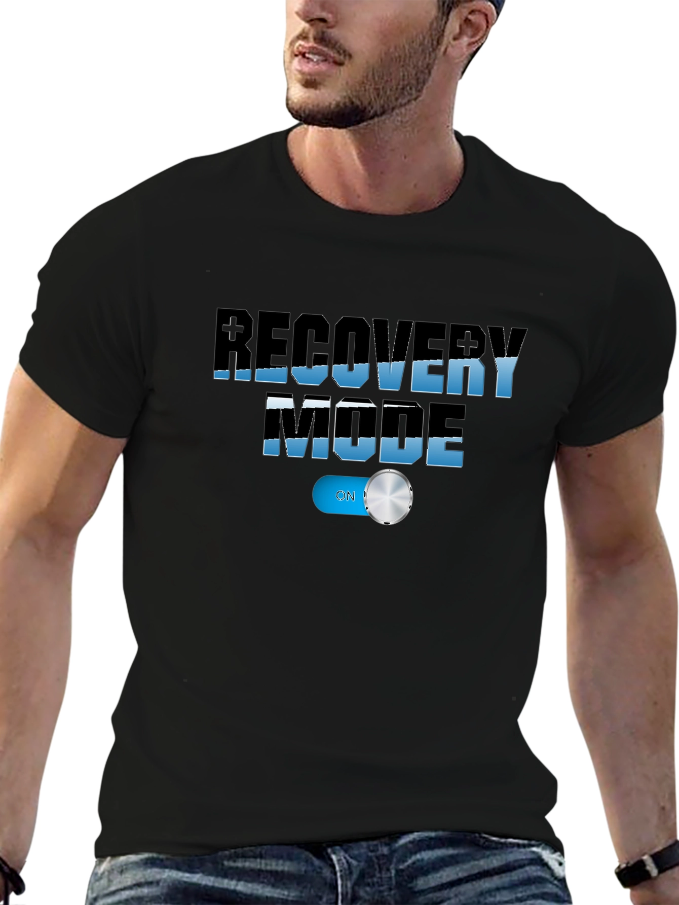 Recovery Mode Graphic Tee - Black