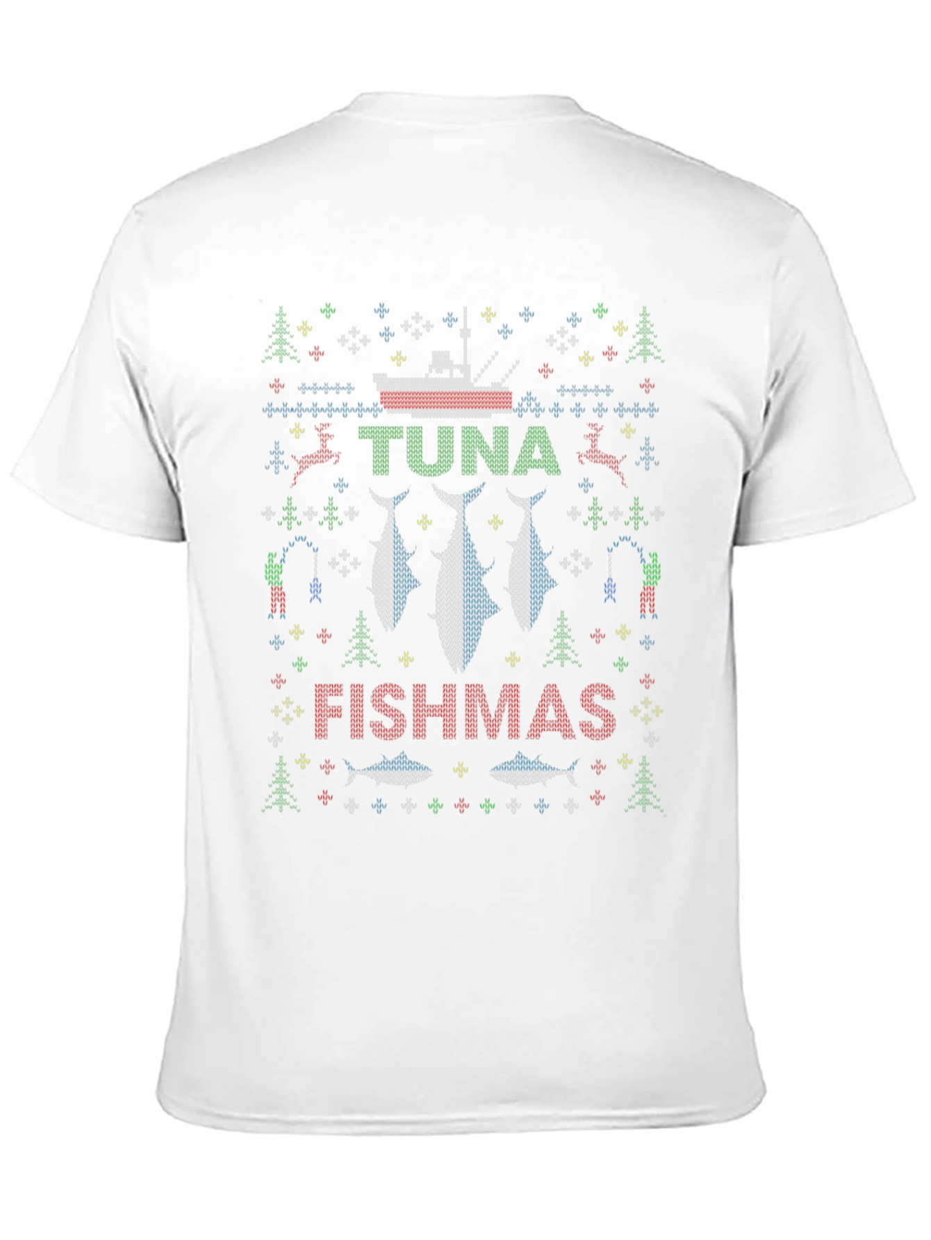 Tuna Fishmas Ugly Christmas Sweater T-shirt