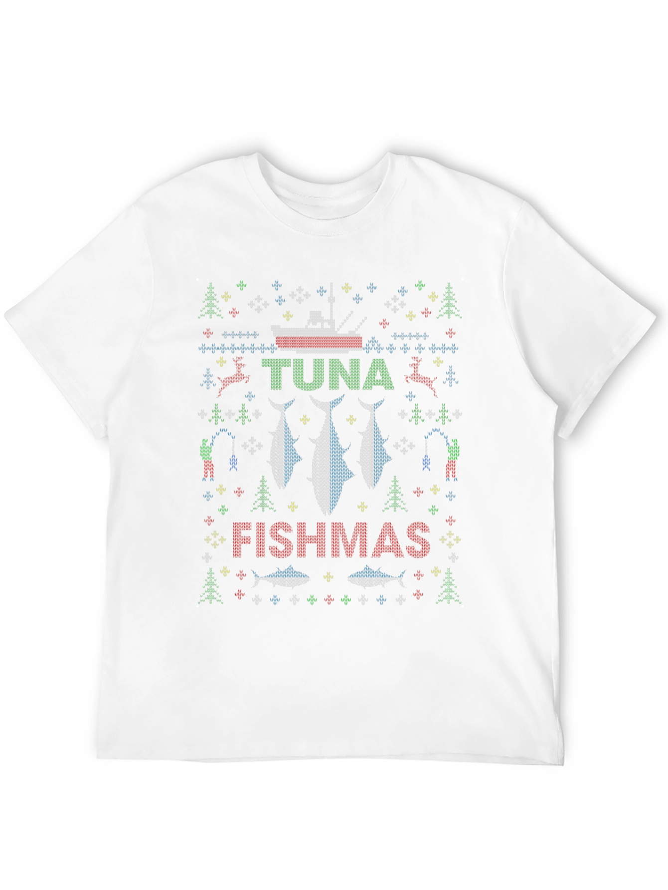 Tuna Fishmas Ugly Christmas Sweater T-shirt