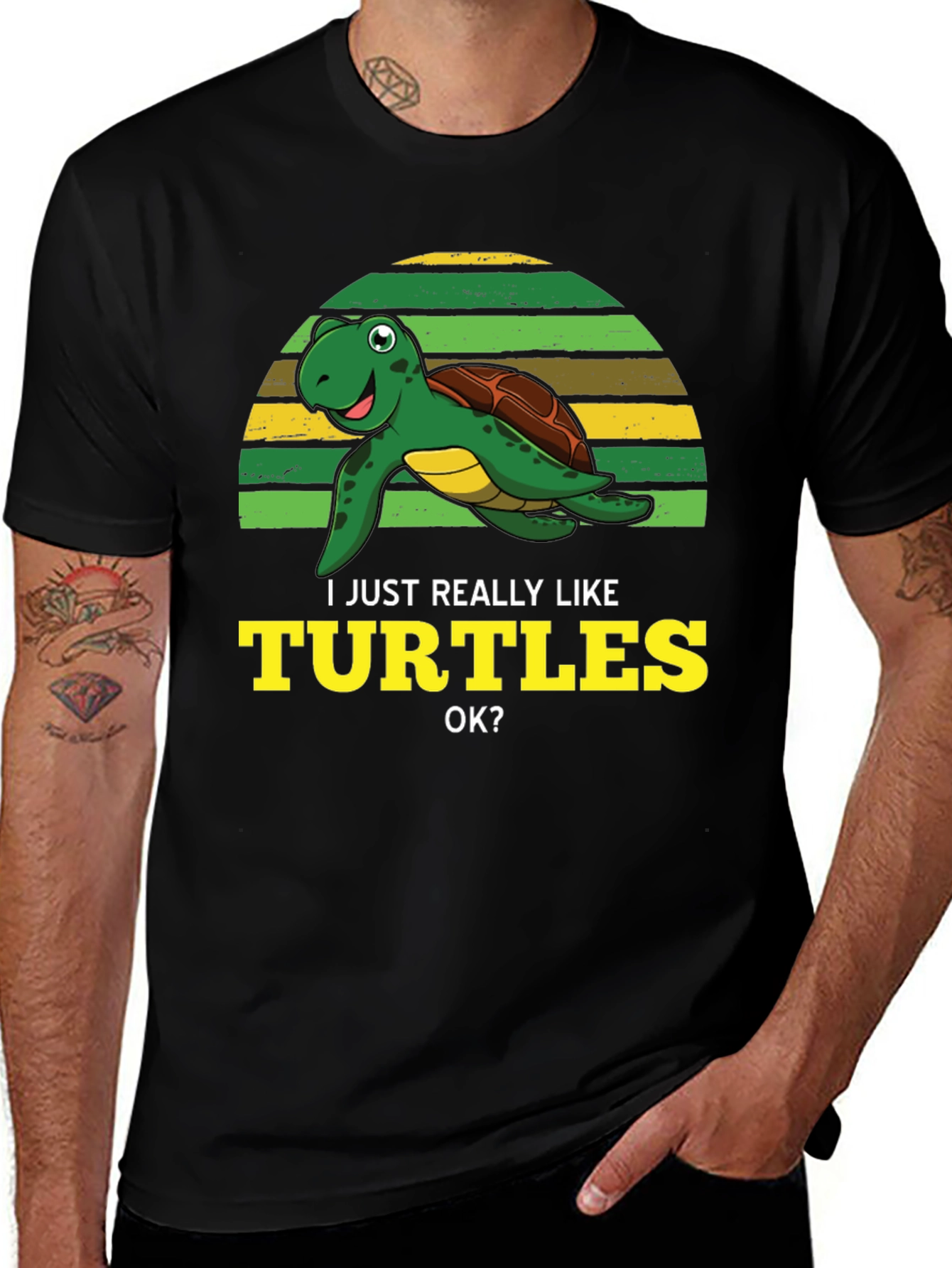I Just Really Like Turtles T-Shirt