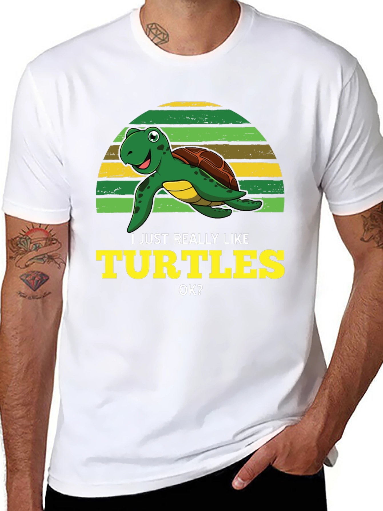 I Just Really Like Turtles T-Shirt