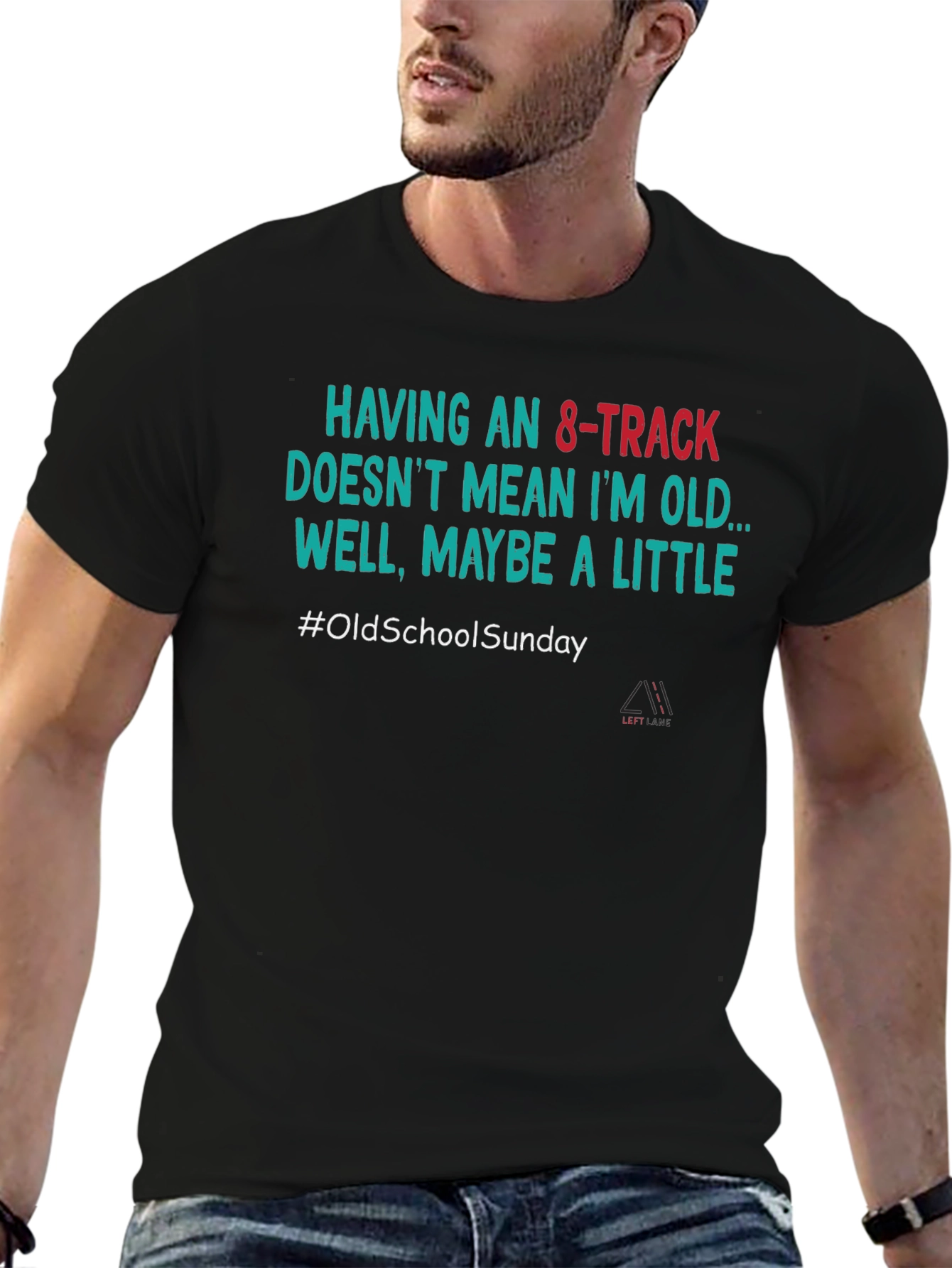 Retro 8-Track T-Shirt - #OldSchoolSunday Tee