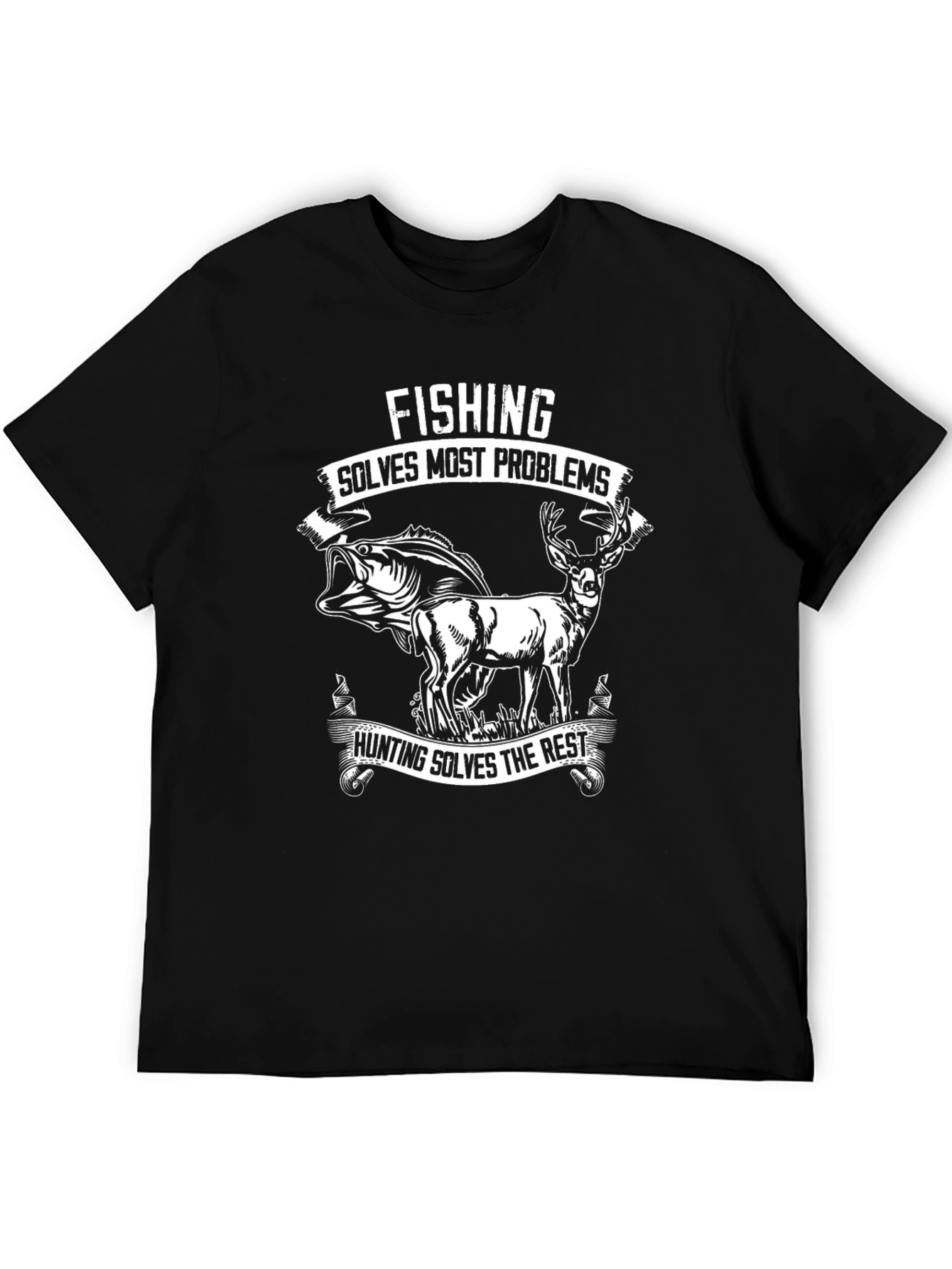 Fishing & Hunting Graphic Tee