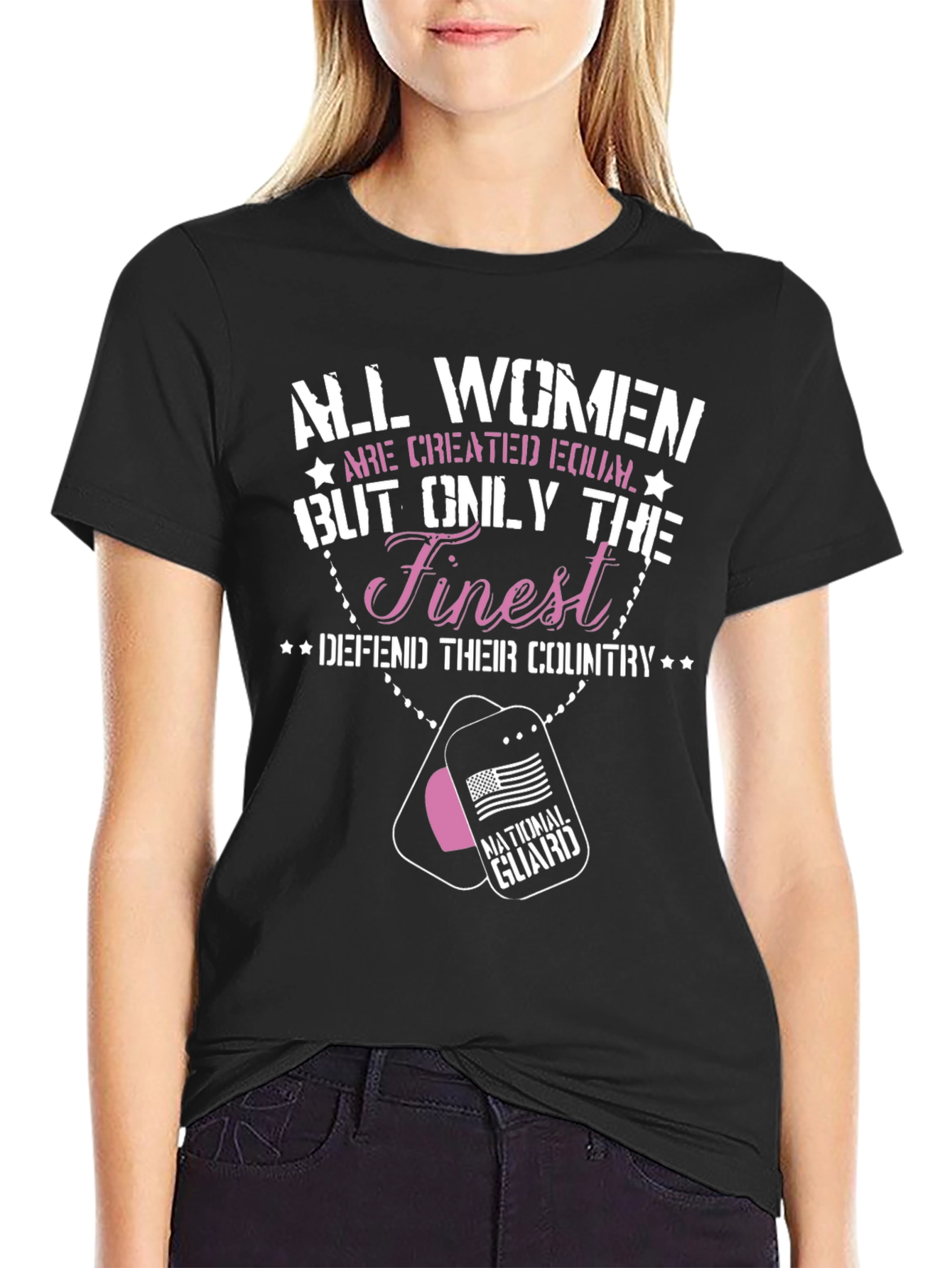 Finest Women National Guard T-Shirt
