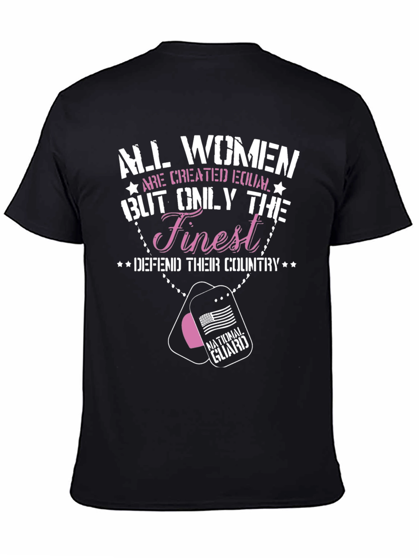 Finest Women National Guard T-Shirt