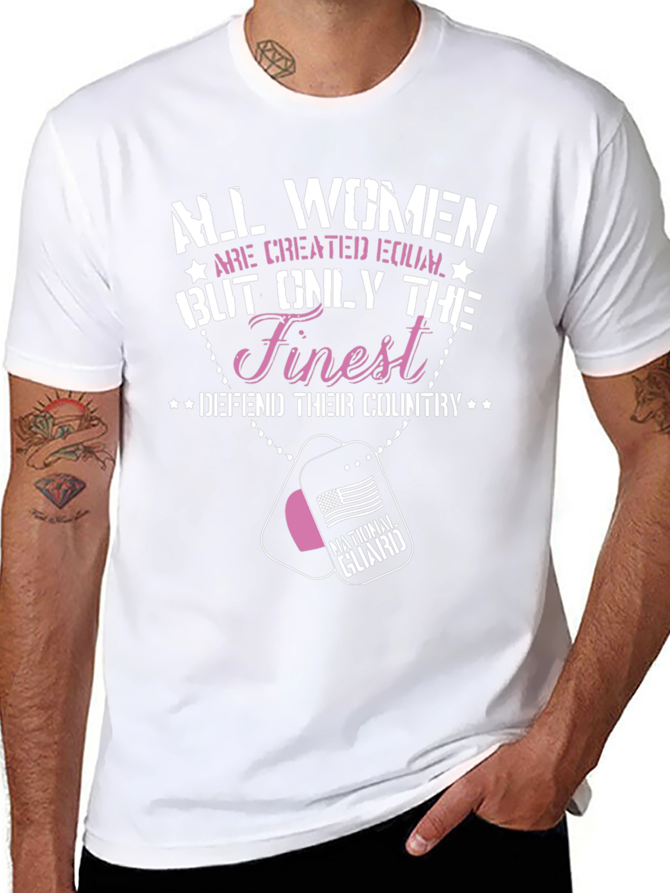 Finest Women National Guard T-Shirt