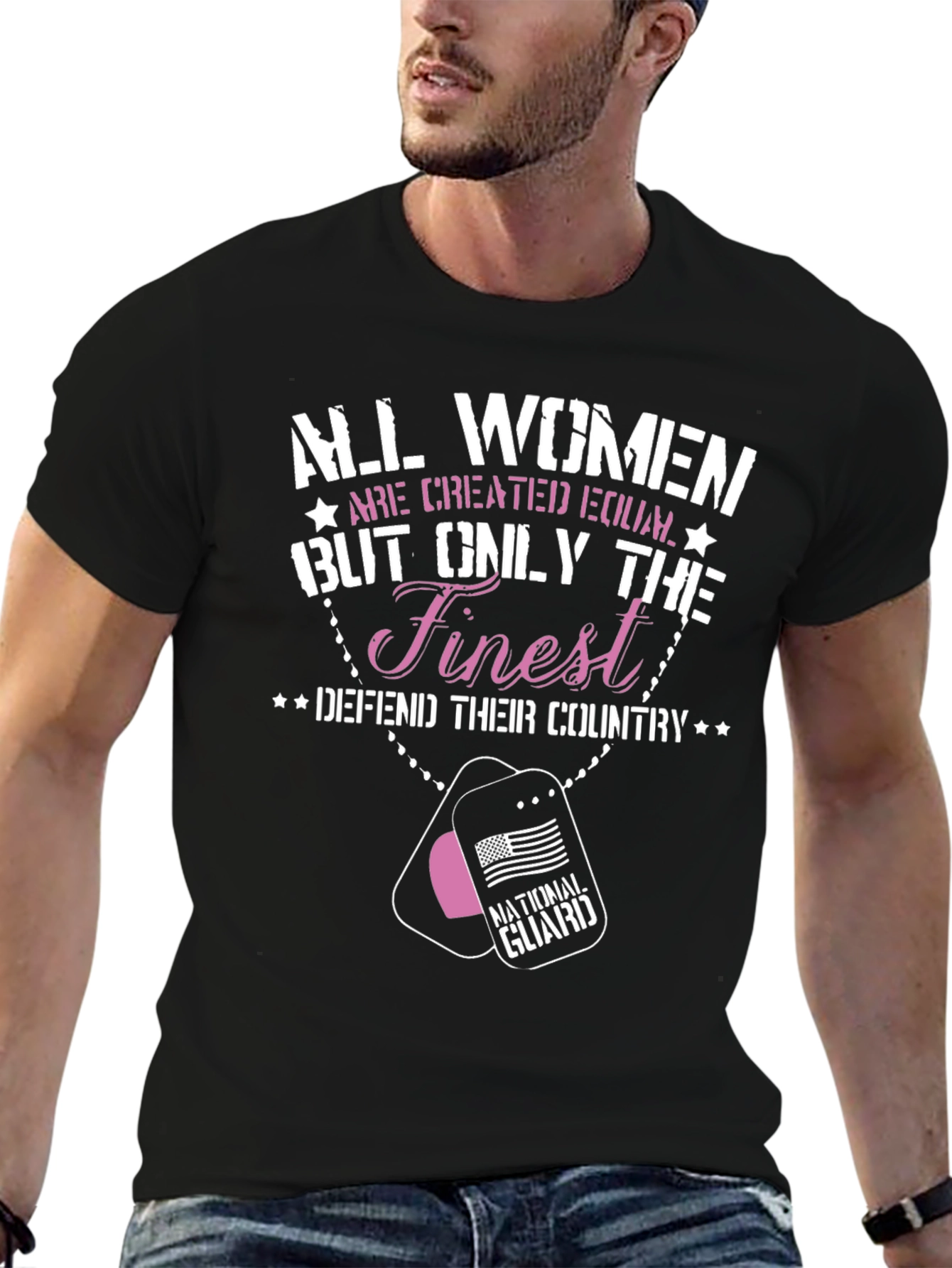Finest Women National Guard T-Shirt