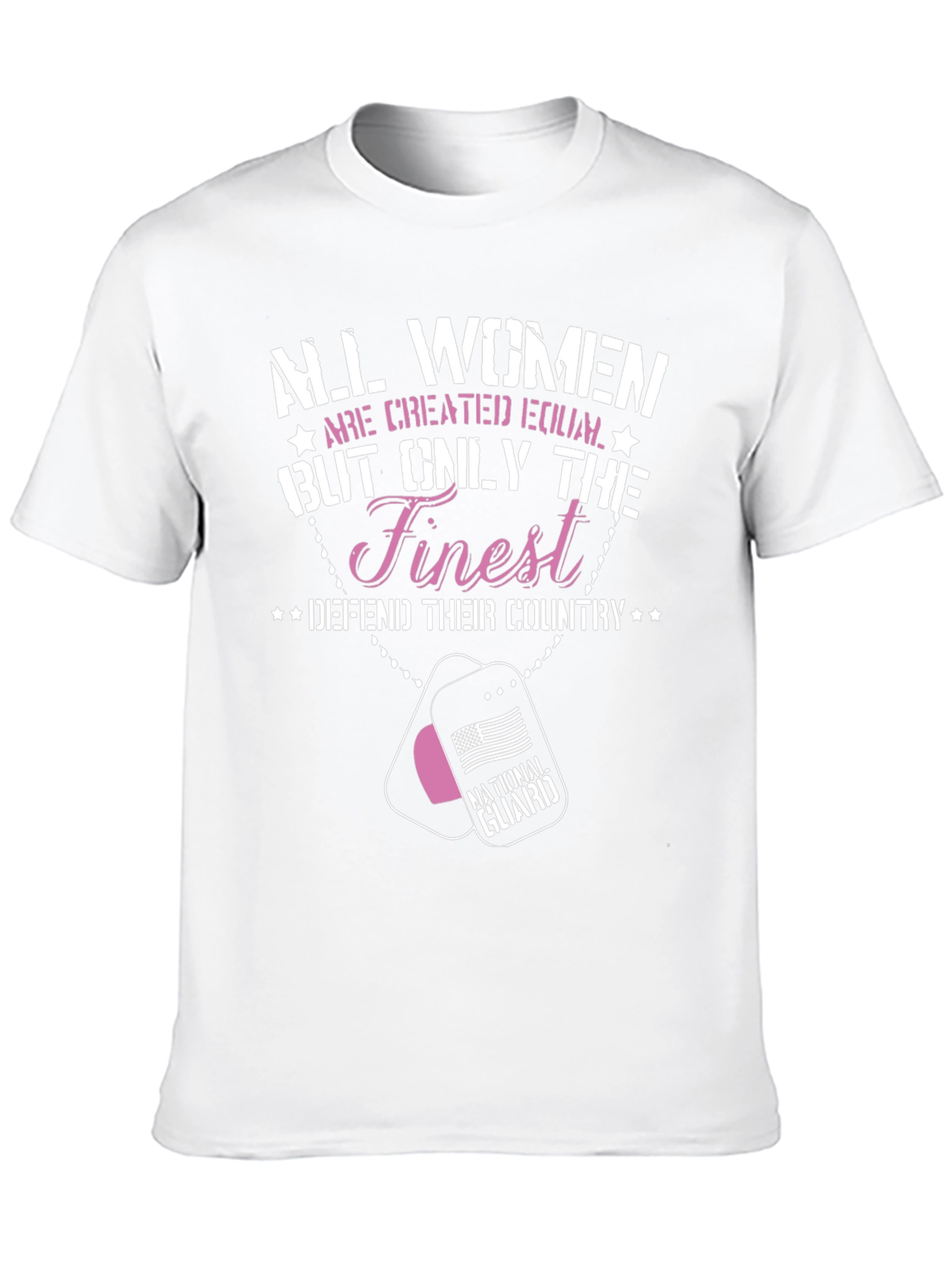 Finest Women National Guard T-Shirt