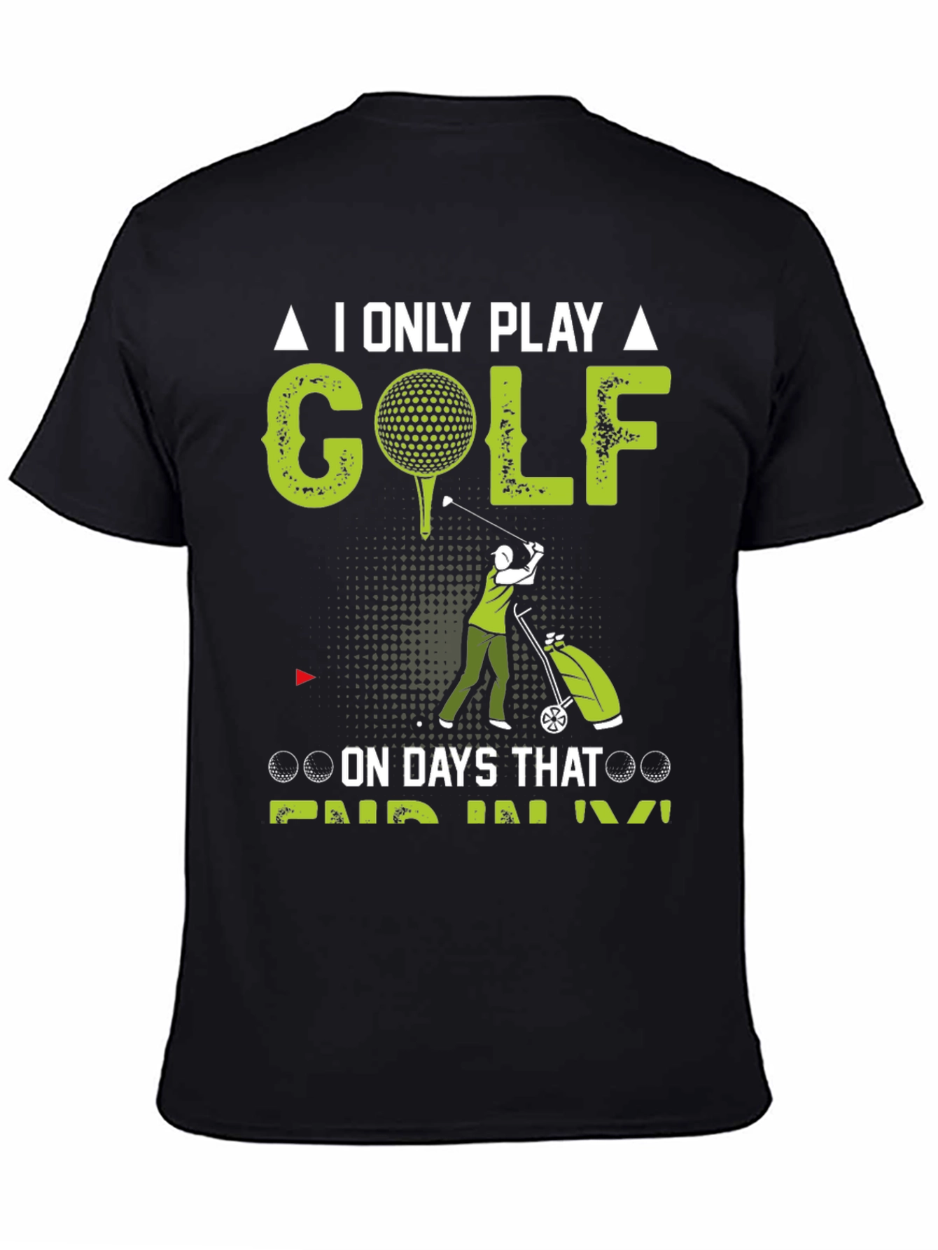 Golf Days T-Shirt - Novelty Golfing Tee