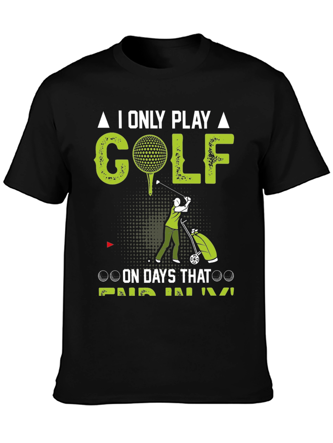 Golf Days T-Shirt - Novelty Golfing Tee