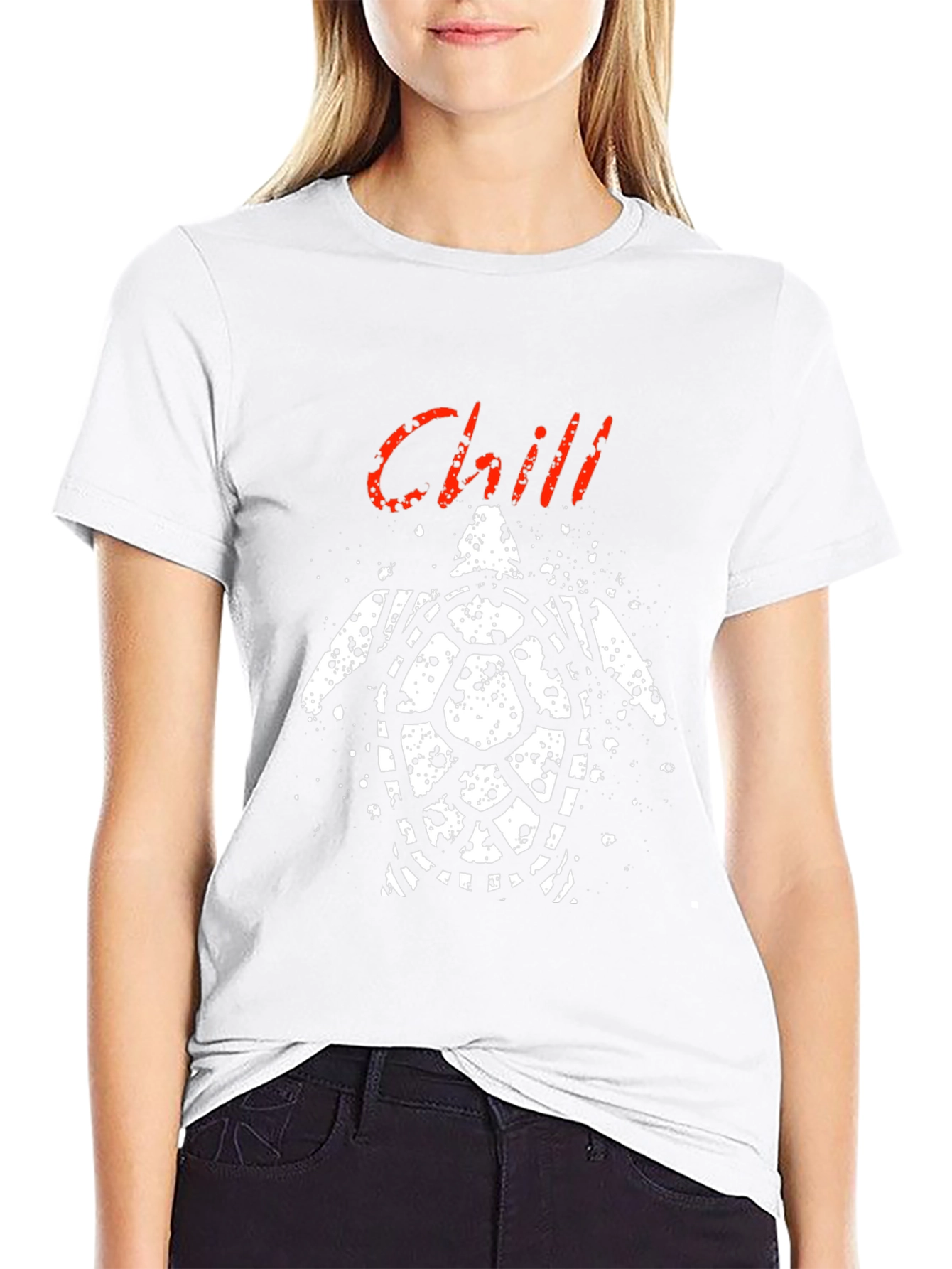Chill Turtle Graphic Tee - Relaxed Fit