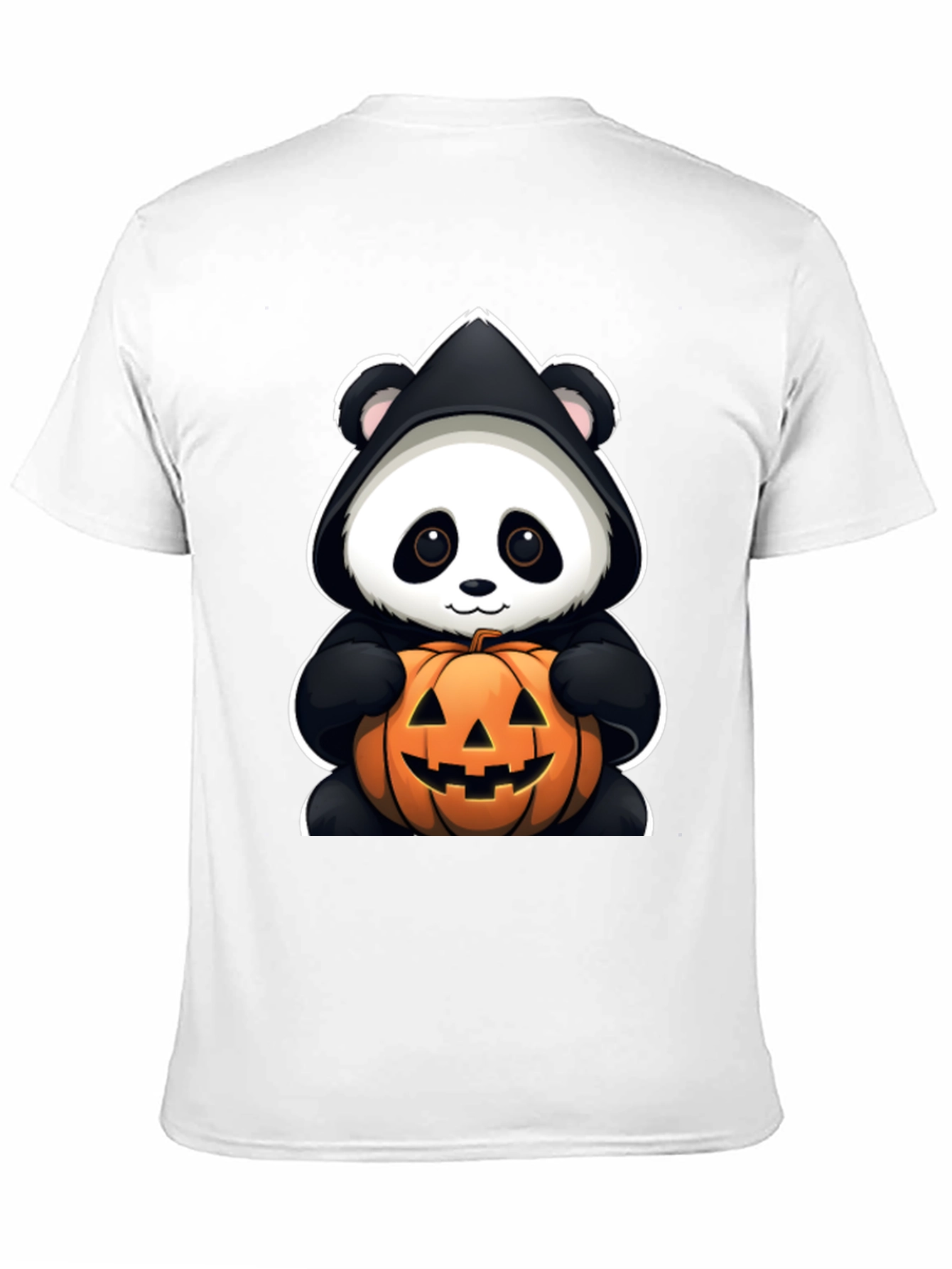 Panda Halloween Pumpkin T-Shirt