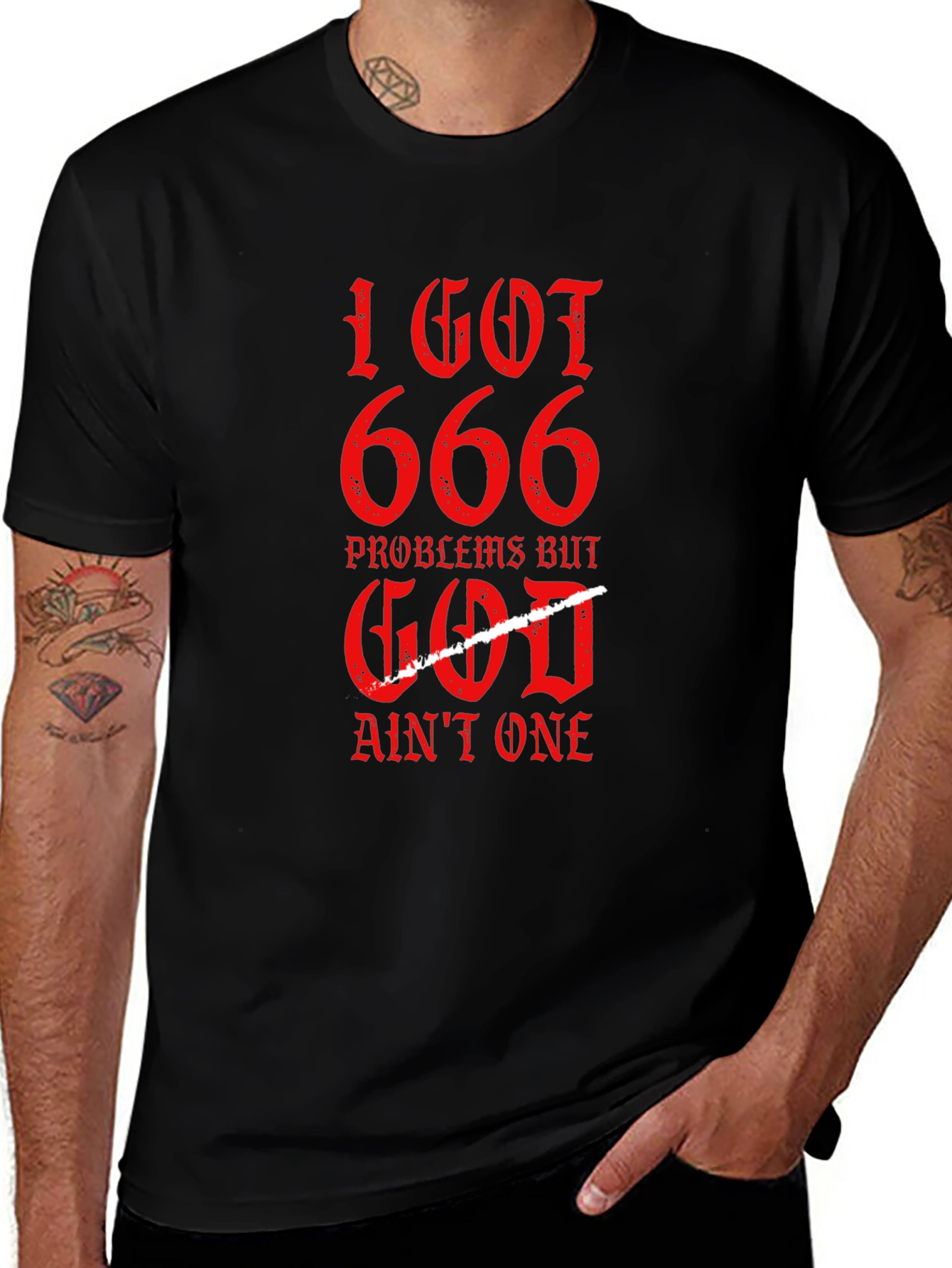 I Got 666 Problems Graphic Tee