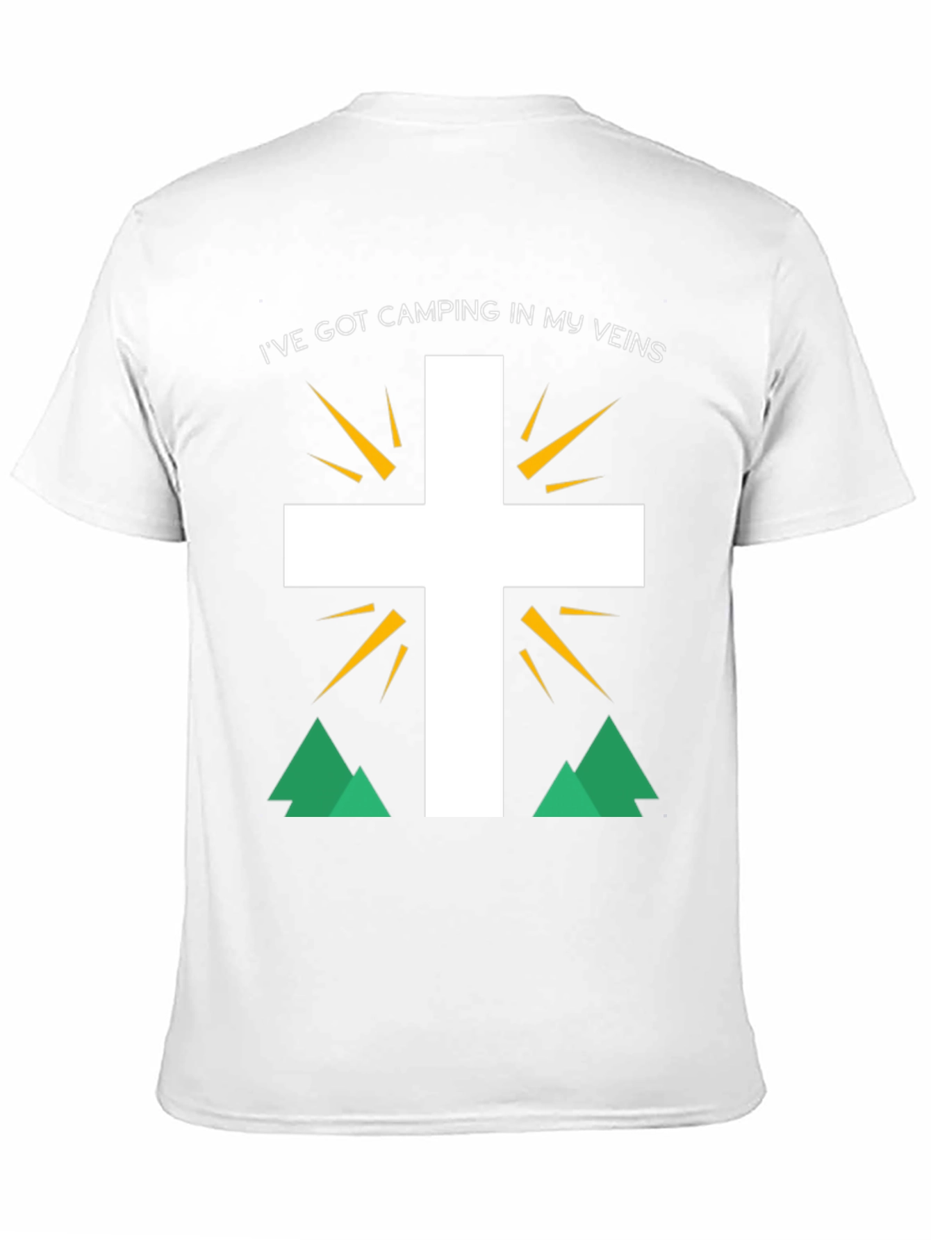Camping in My Veins Graphic Tee