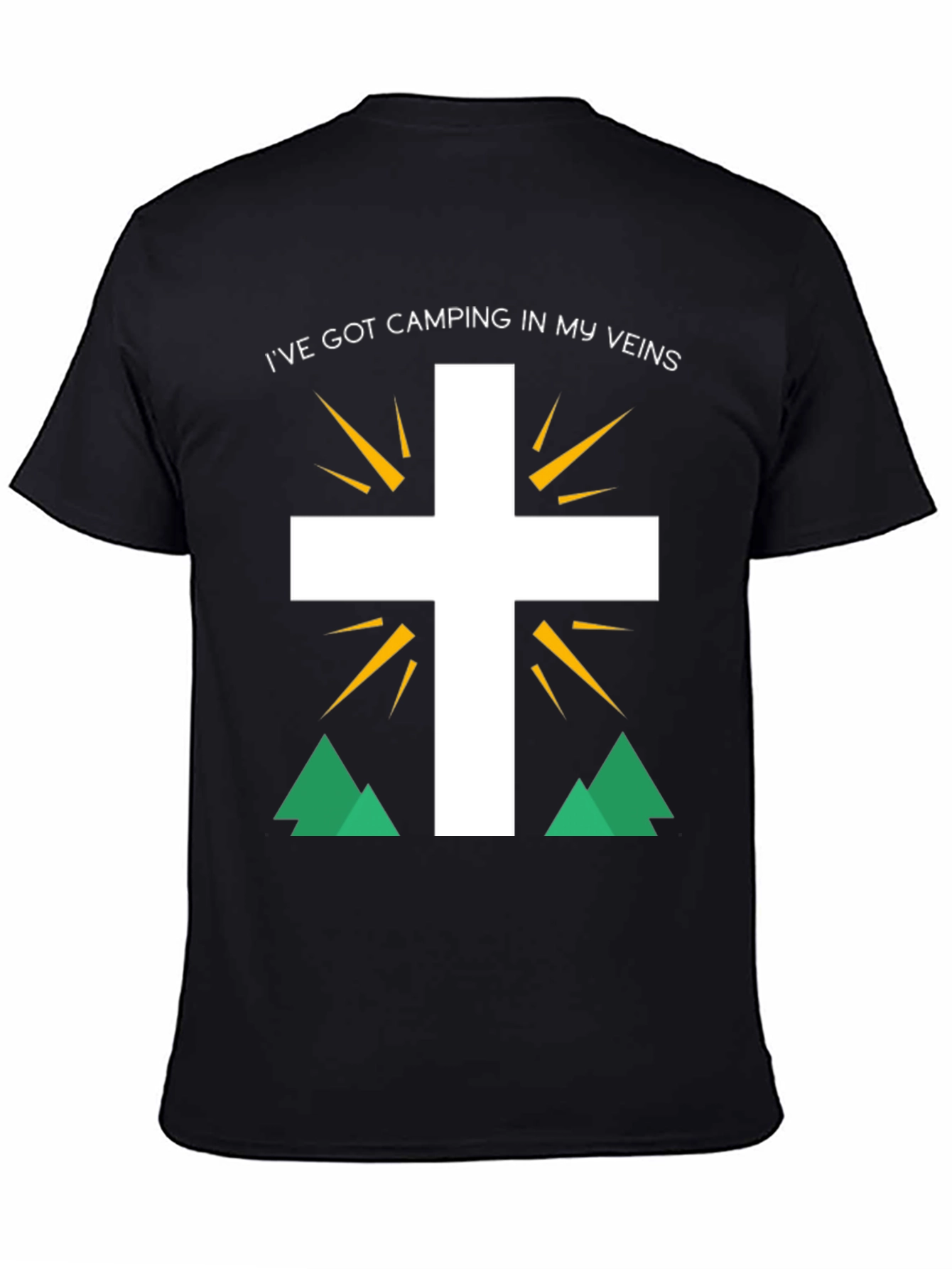 Camping in My Veins Graphic Tee