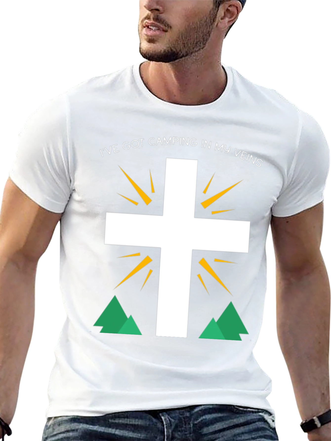 Camping in My Veins Graphic Tee