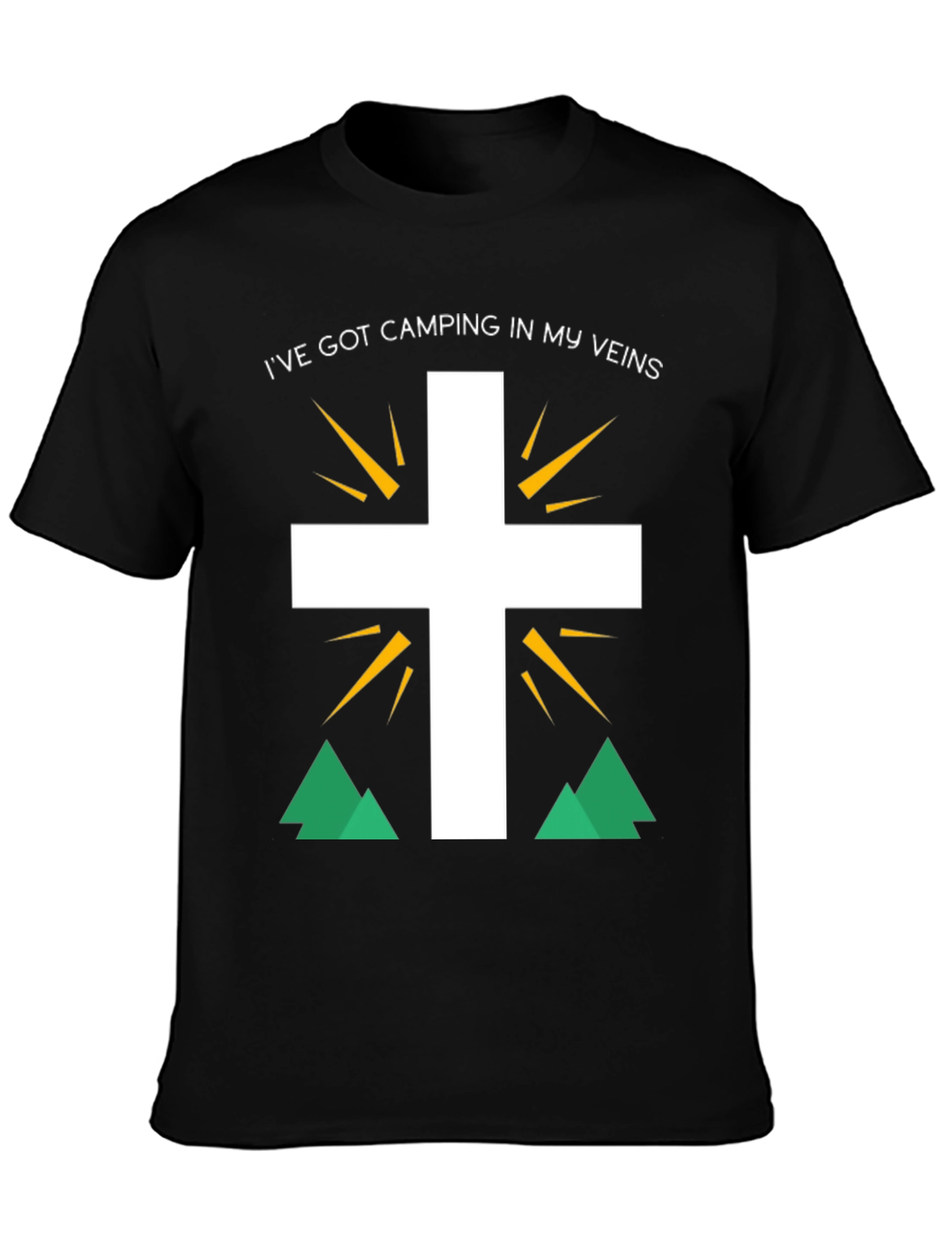 Camping in My Veins Graphic Tee