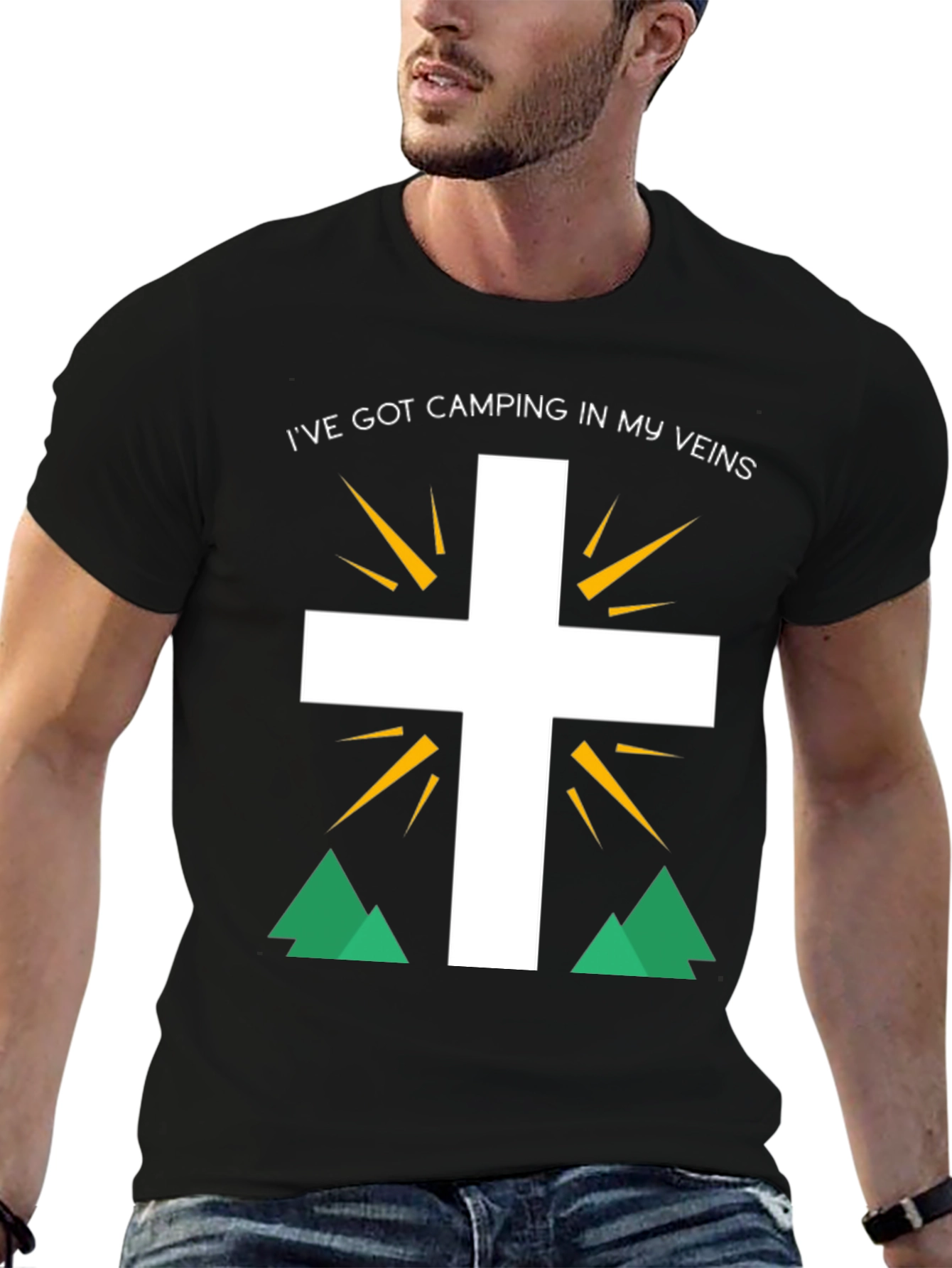Camping in My Veins Graphic Tee