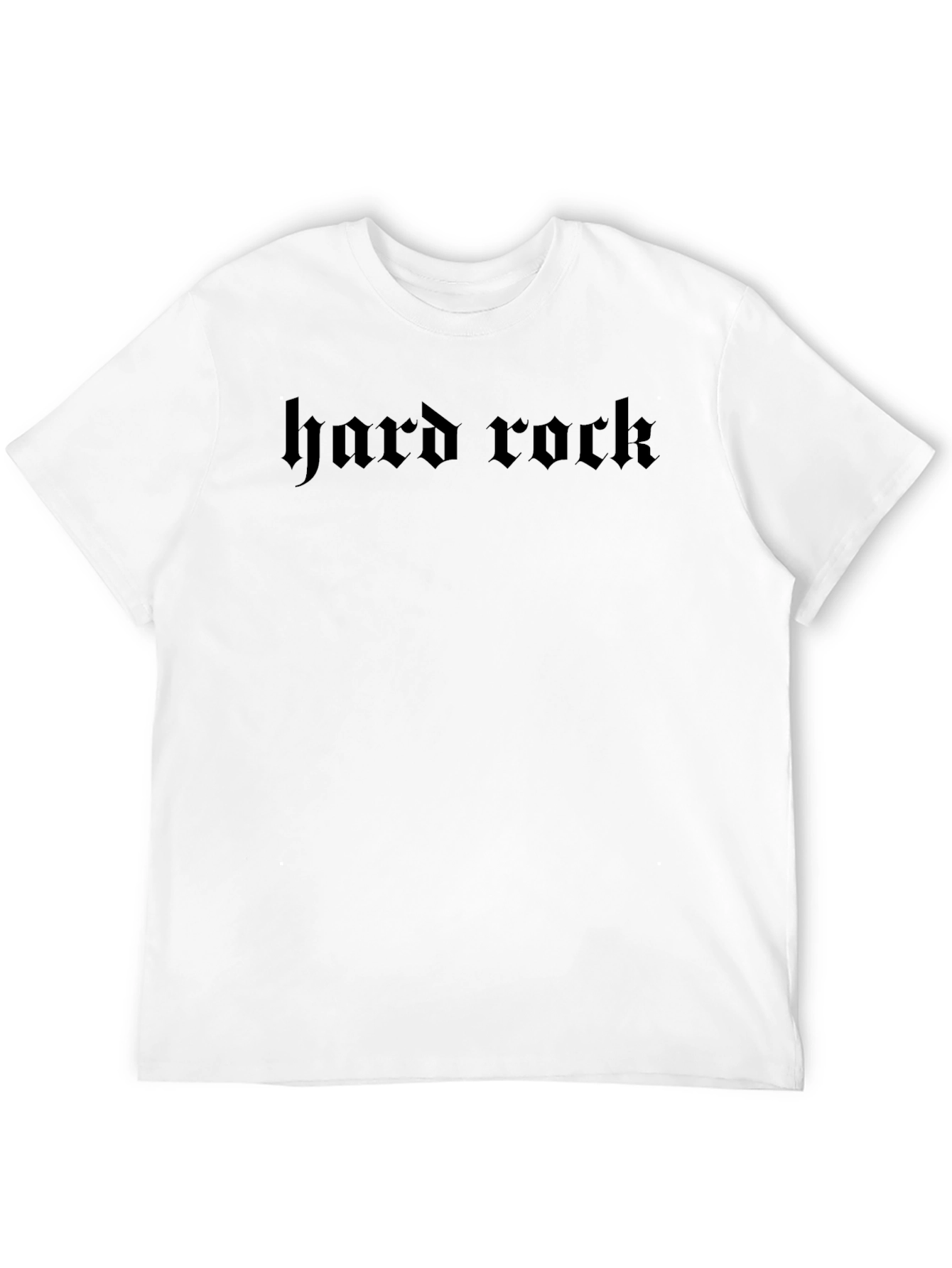 Hard Rock Black T-Shirt - Classic Band Tee