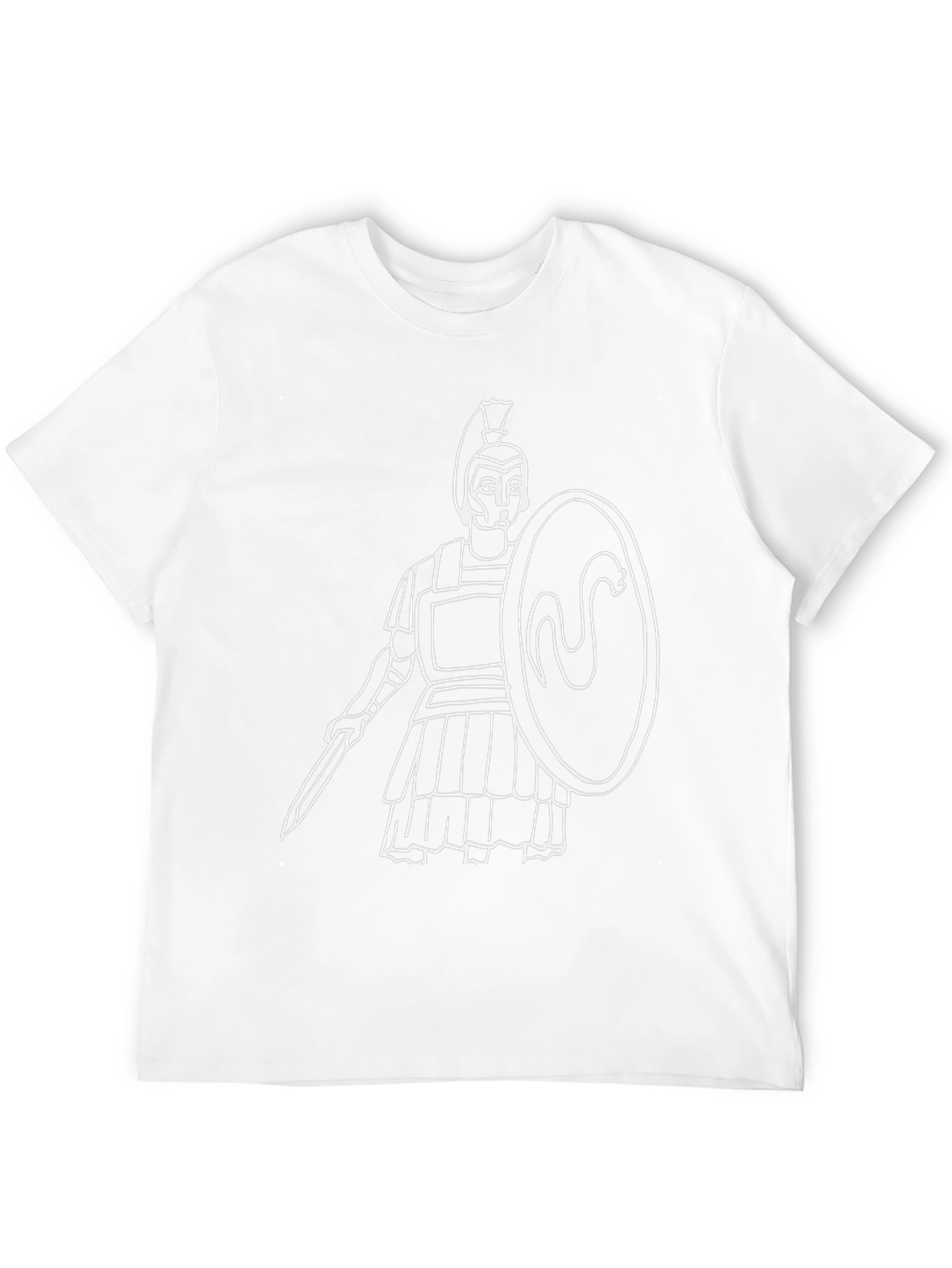 Warrior Graphic T-Shirt - Black