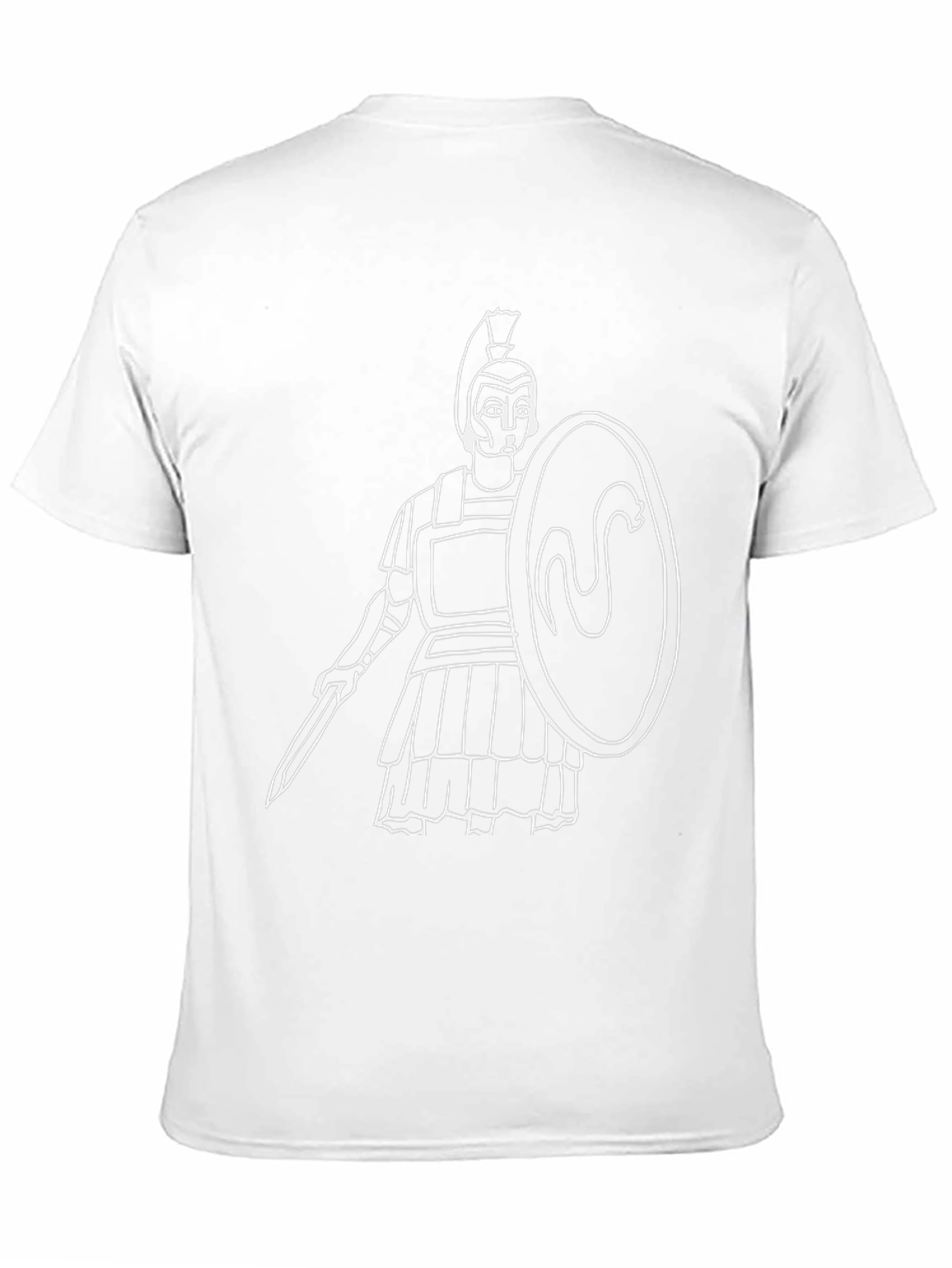 Warrior Graphic T-Shirt - Black