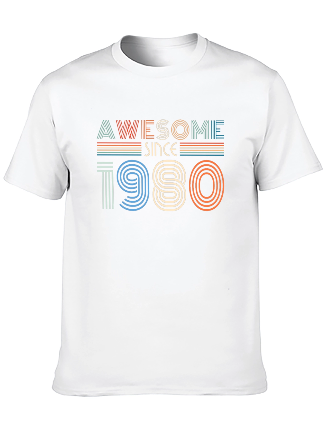 Awesome Since 1980 Graphic T-Shirt