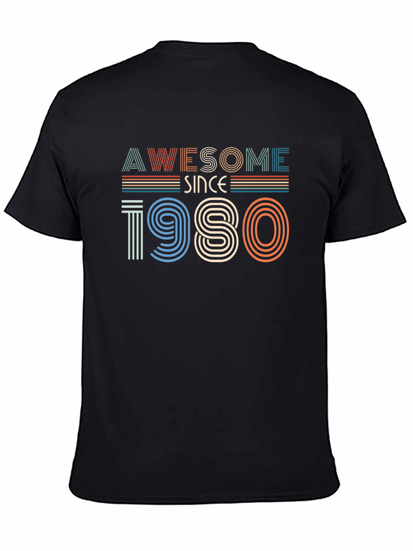 Awesome Since 1980 Graphic T-Shirt