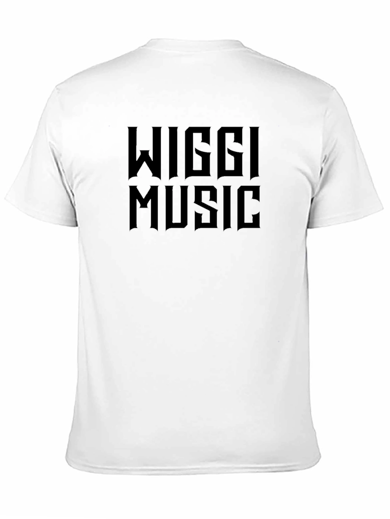 Wiggi Music Black Graphic Tee - Mens Fashion
