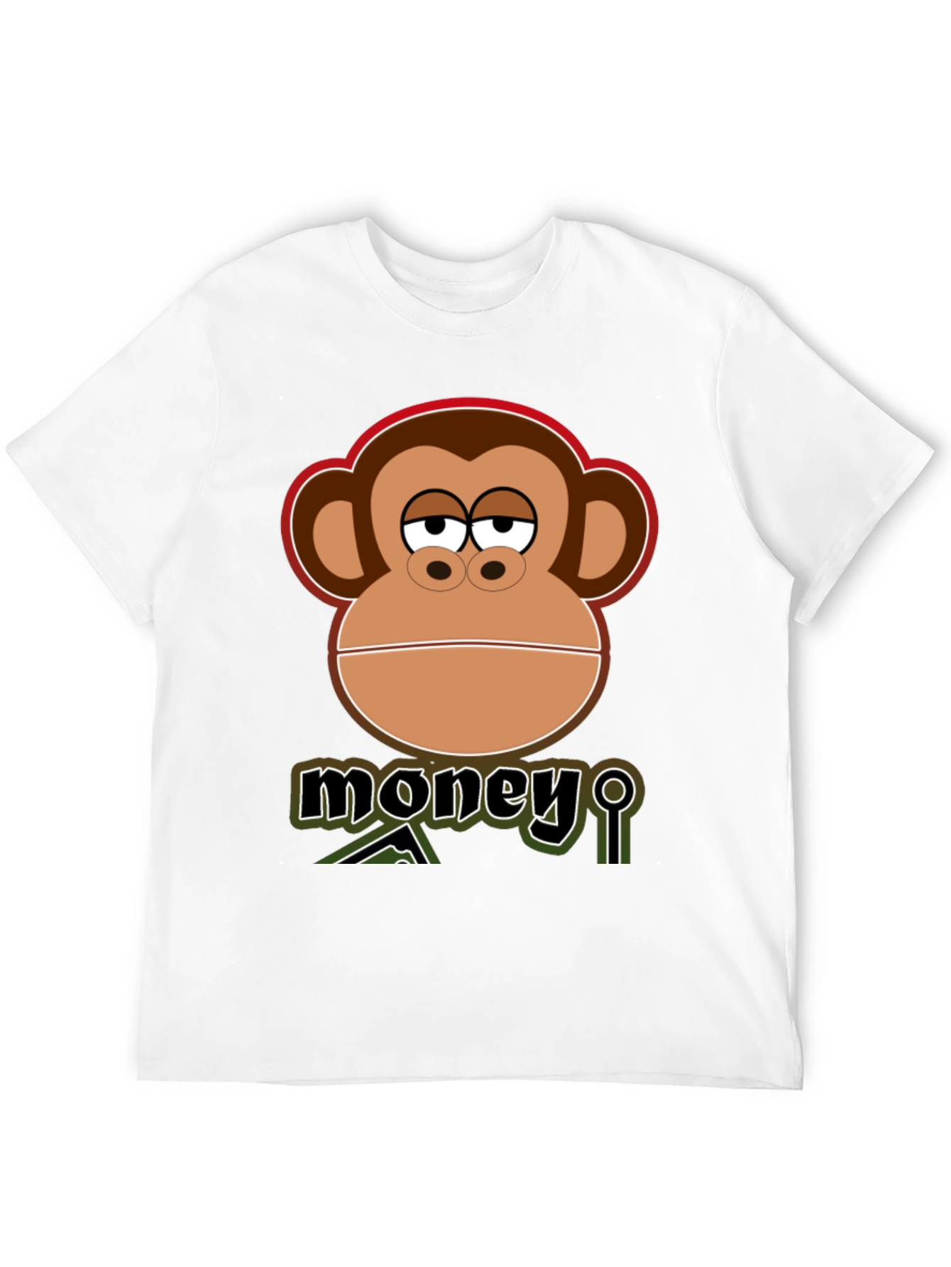 Money Monkey Graphic T-Shirt - Cool Design