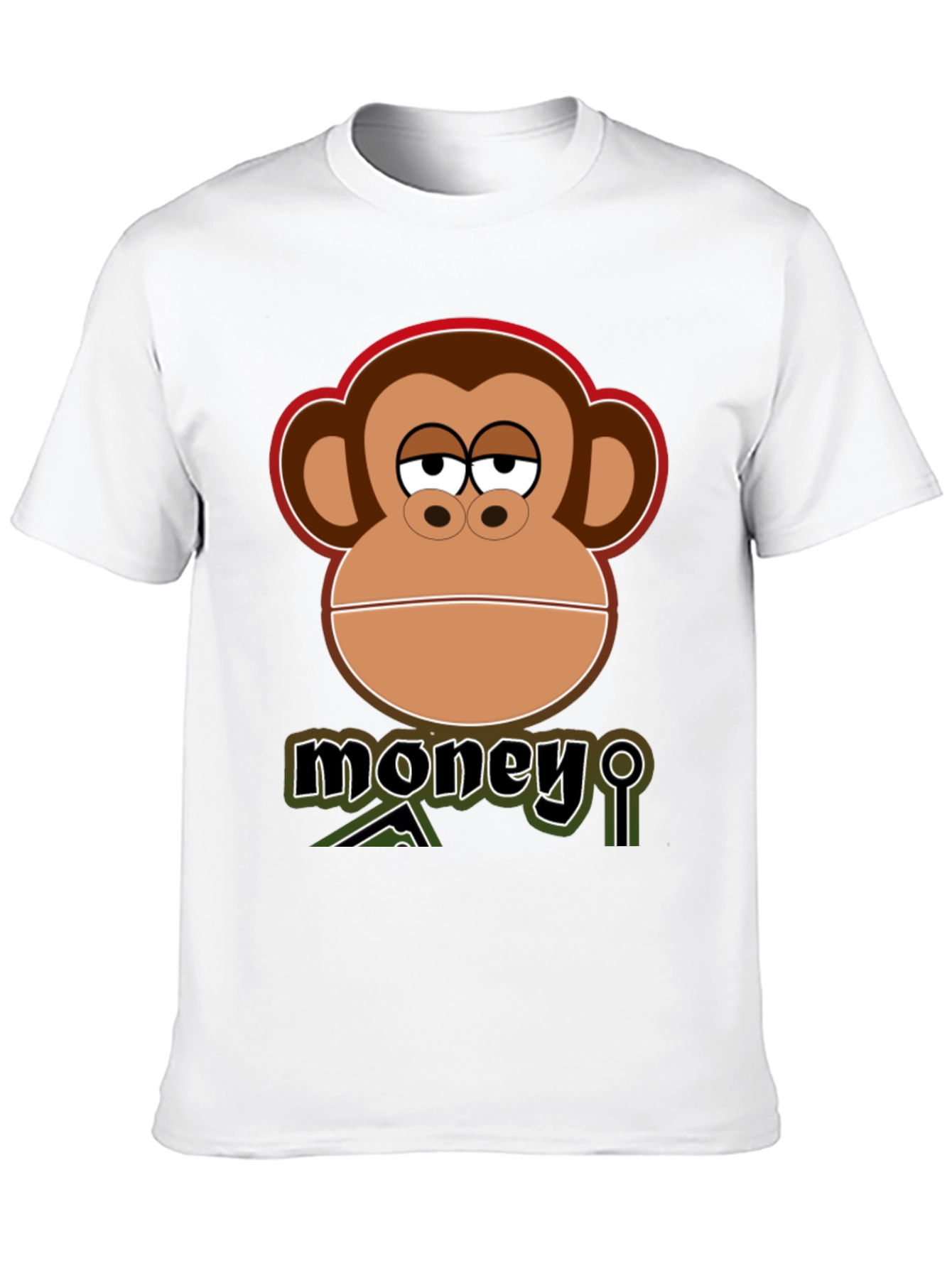 Money Monkey Graphic T-Shirt - Cool Design