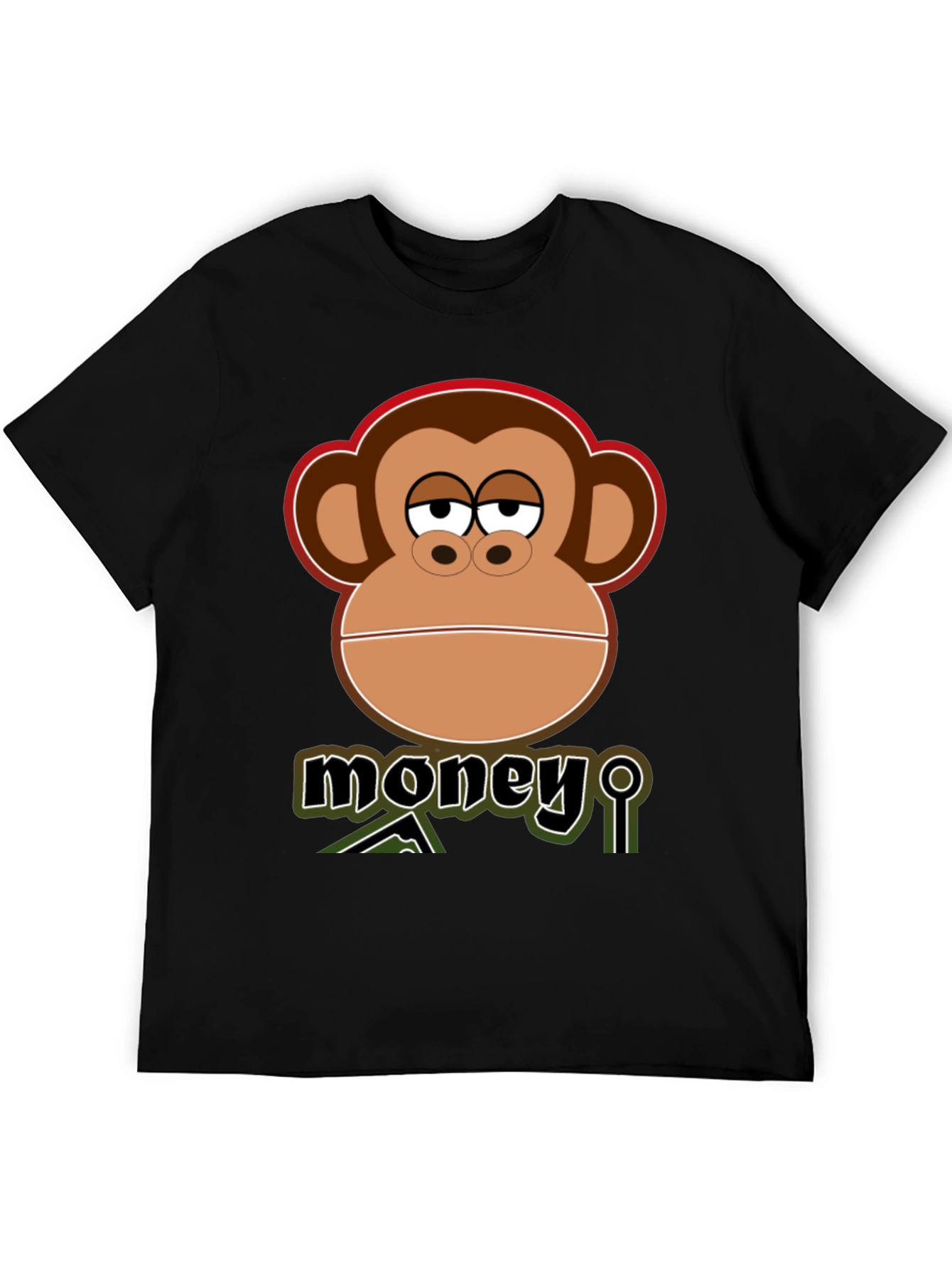 Money Monkey Graphic T-Shirt - Cool Design