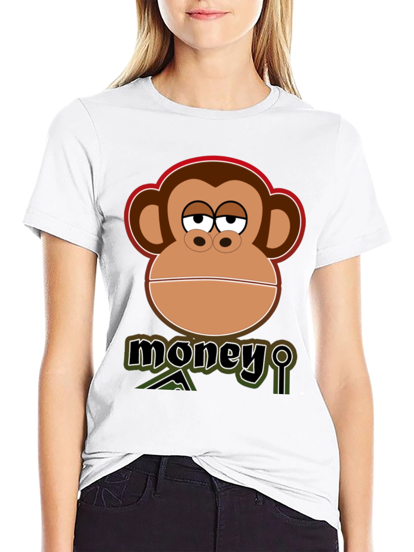Money Monkey Graphic T-Shirt - Cool Design