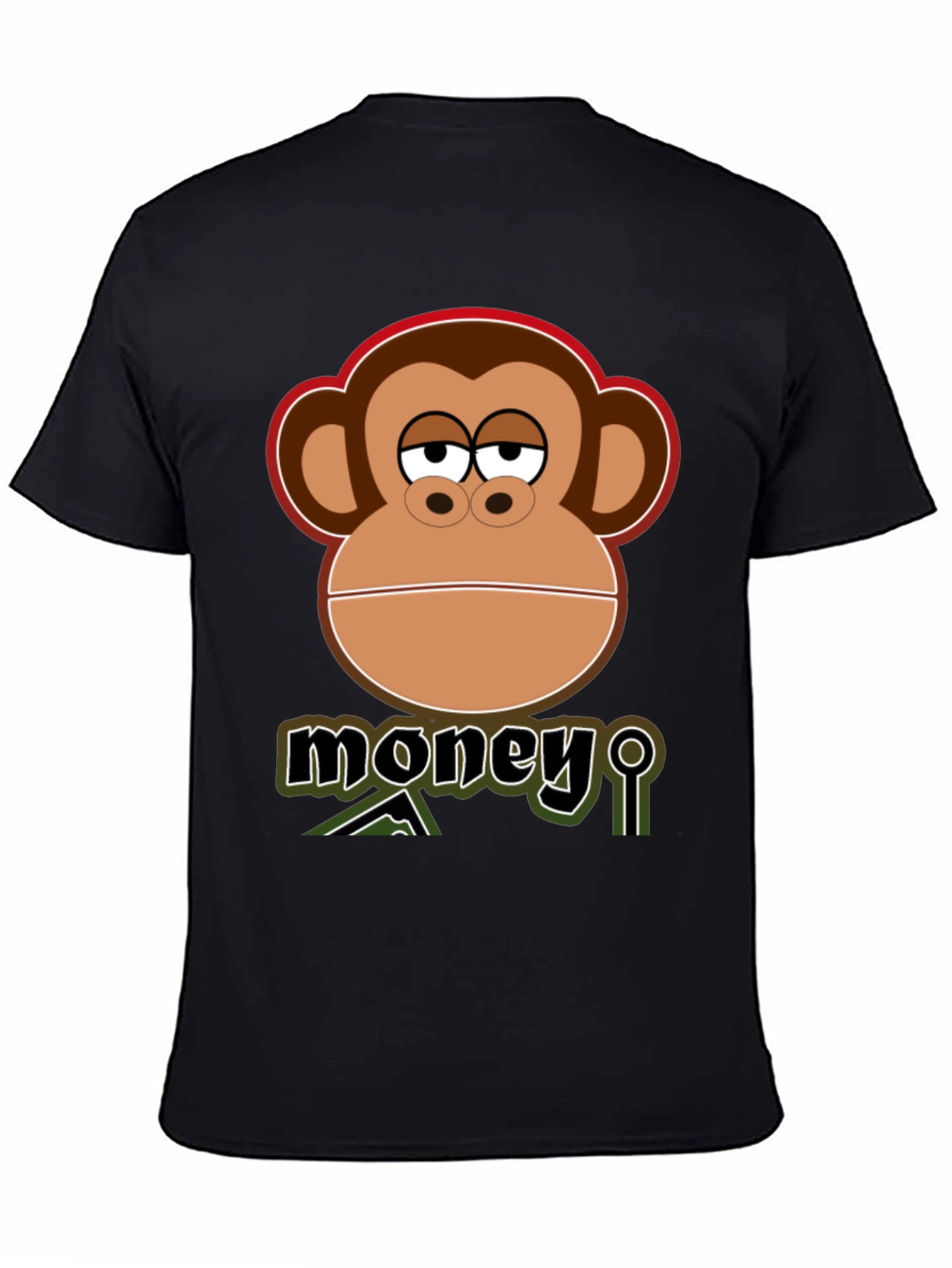 Money Monkey Graphic T-Shirt - Cool Design