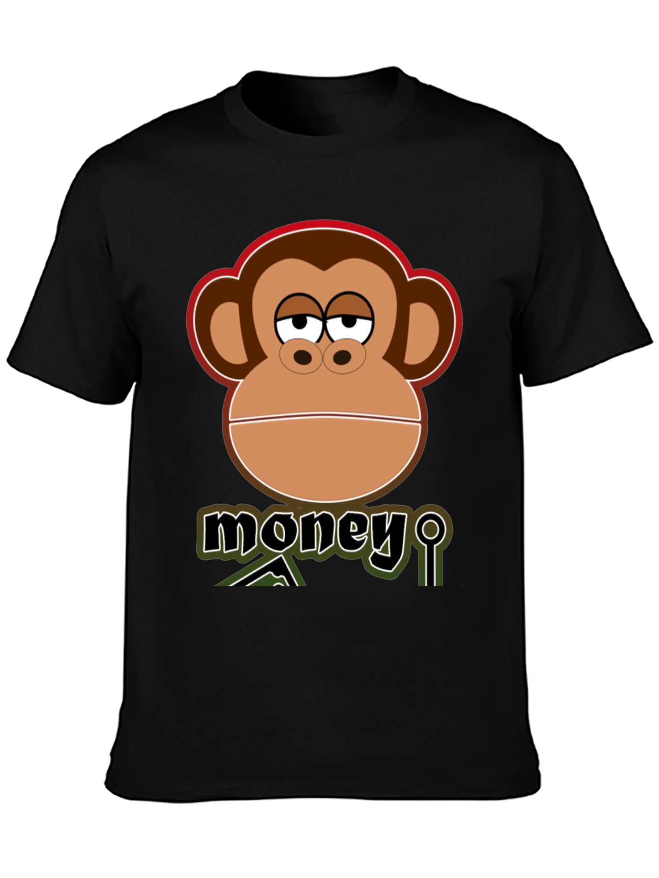 Money Monkey Graphic T-Shirt - Cool Design