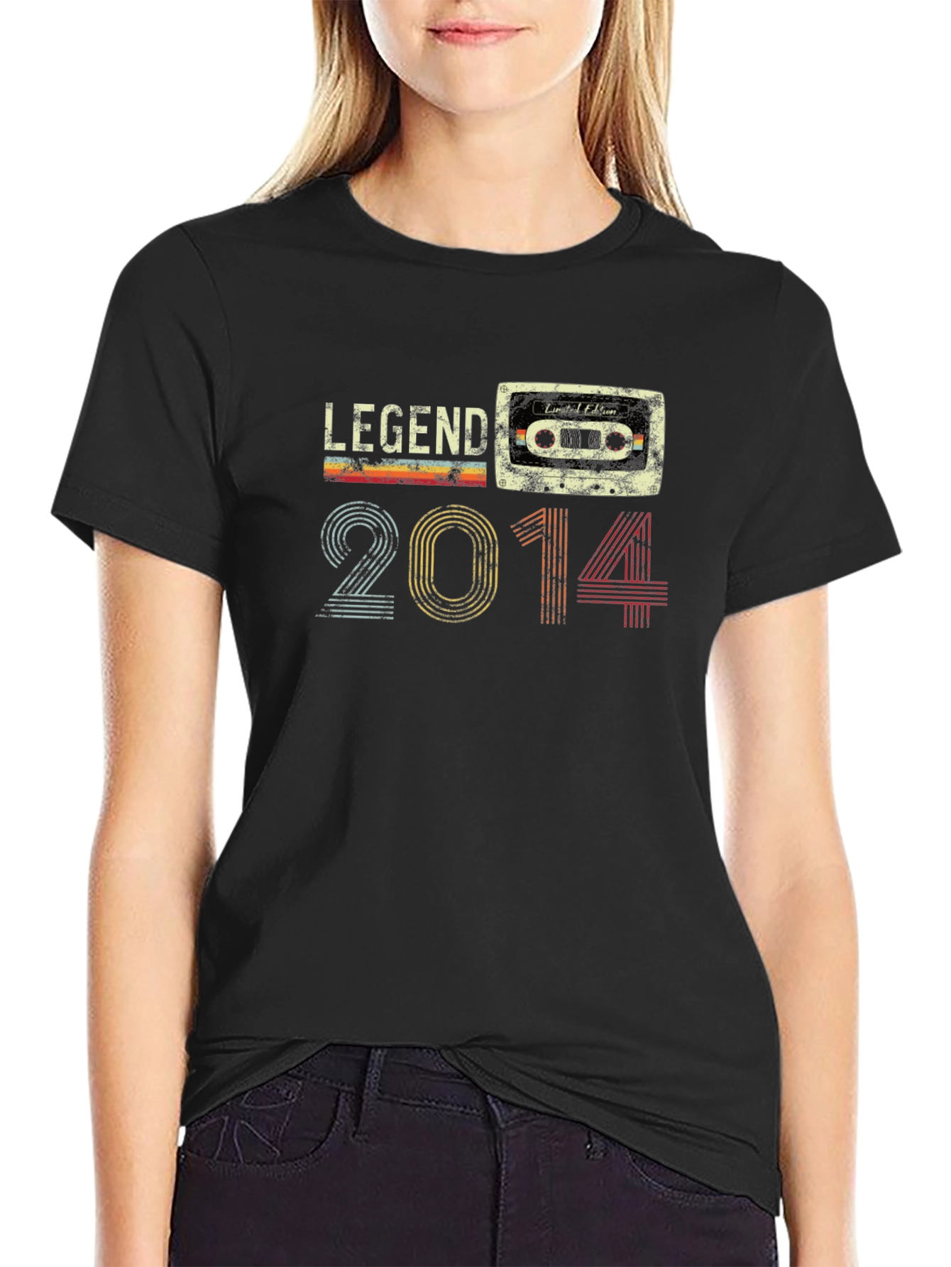 Legend 2014 Cassette Tape Graphic T-Shirt