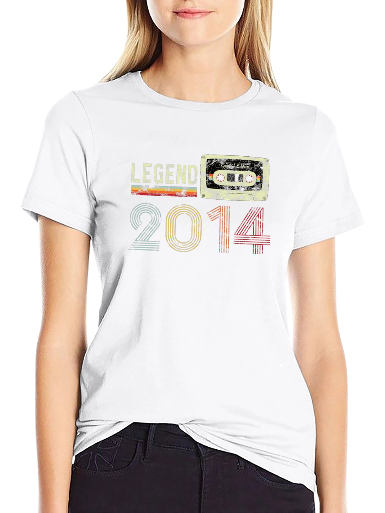 Legend 2014 Cassette Tape Graphic T-Shirt