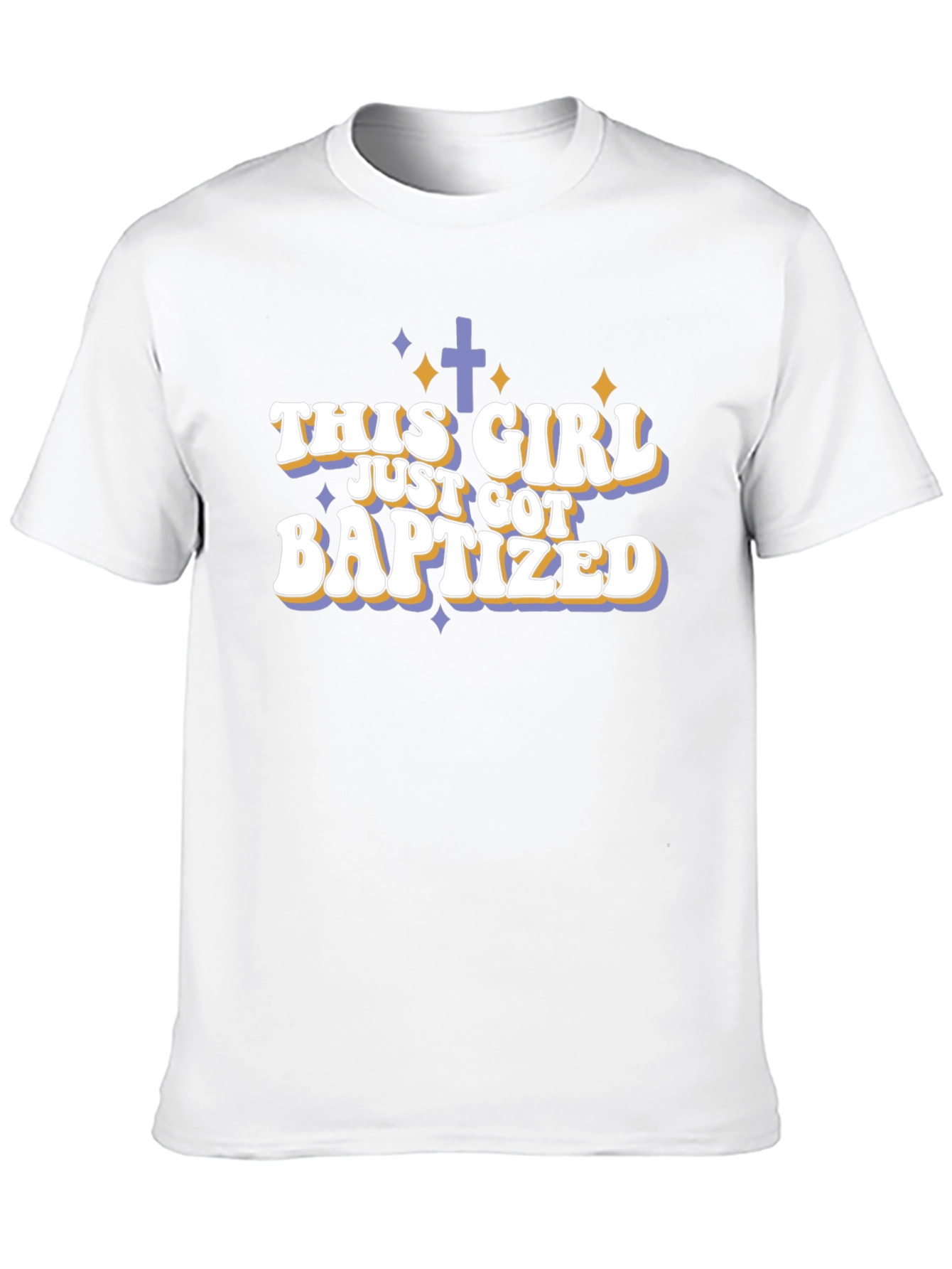 This Girl Just Got Baptized Christian T-Shirt