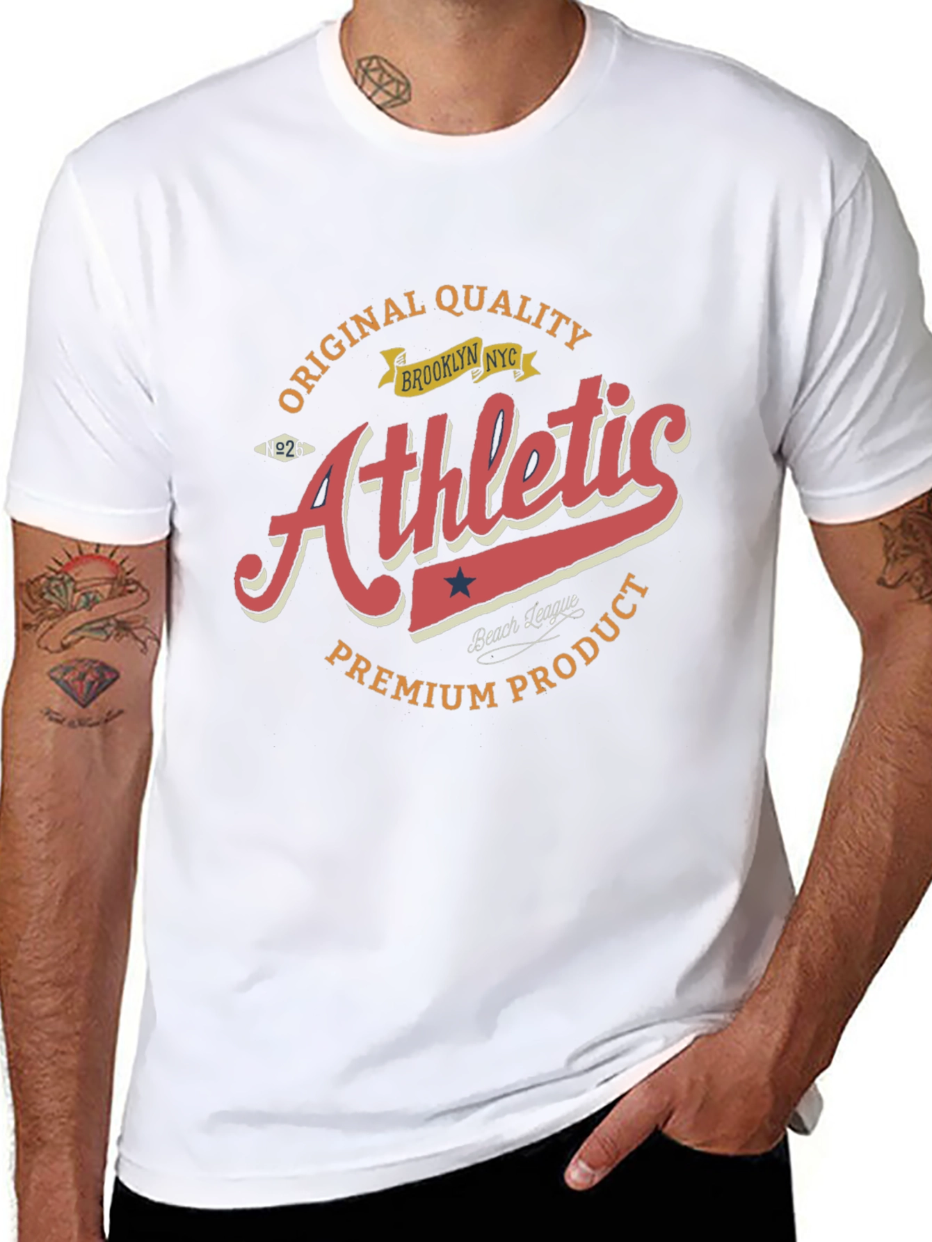 Athletic Brooklyn NYC Premium Product Tee