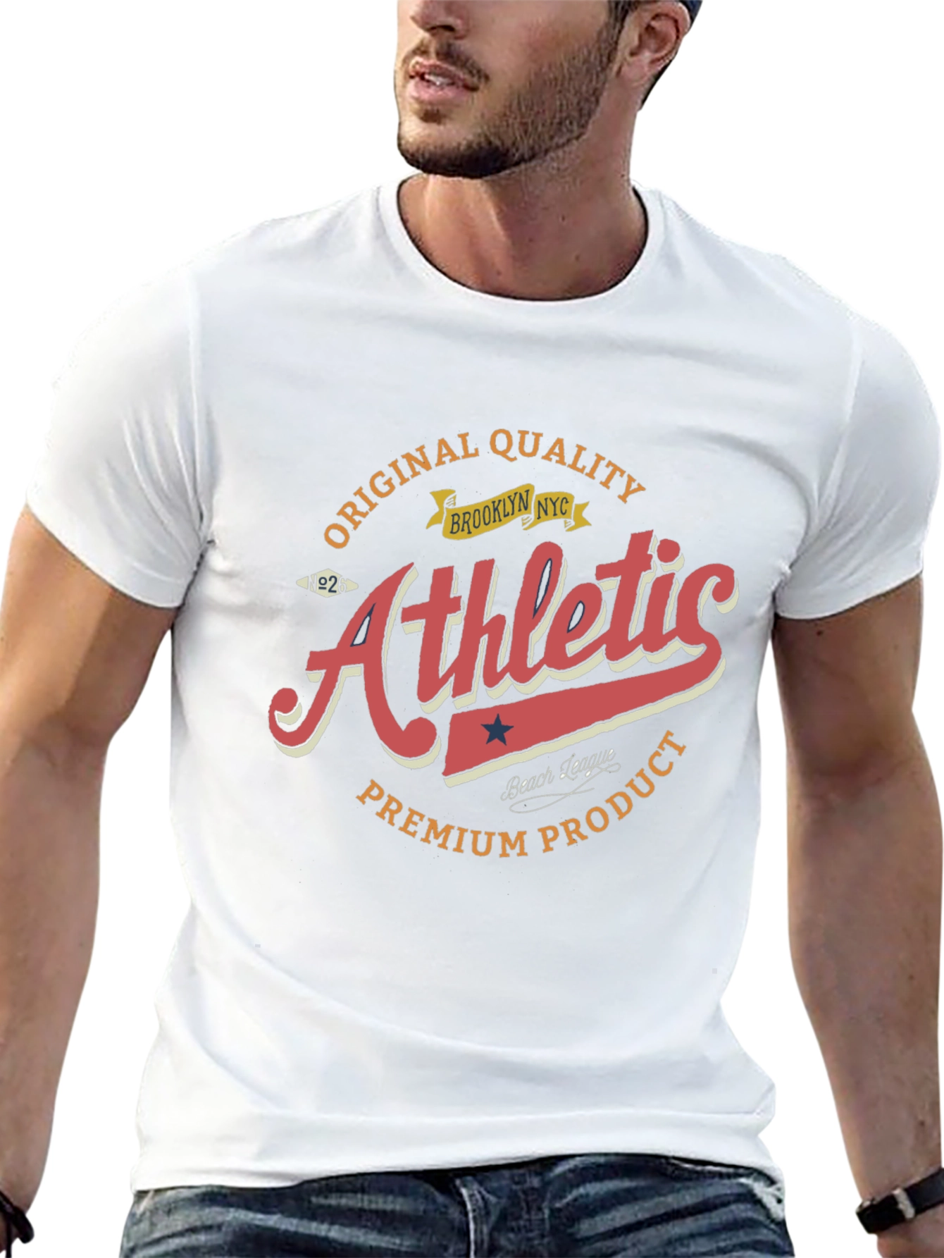 Athletic Brooklyn NYC Premium Product Tee