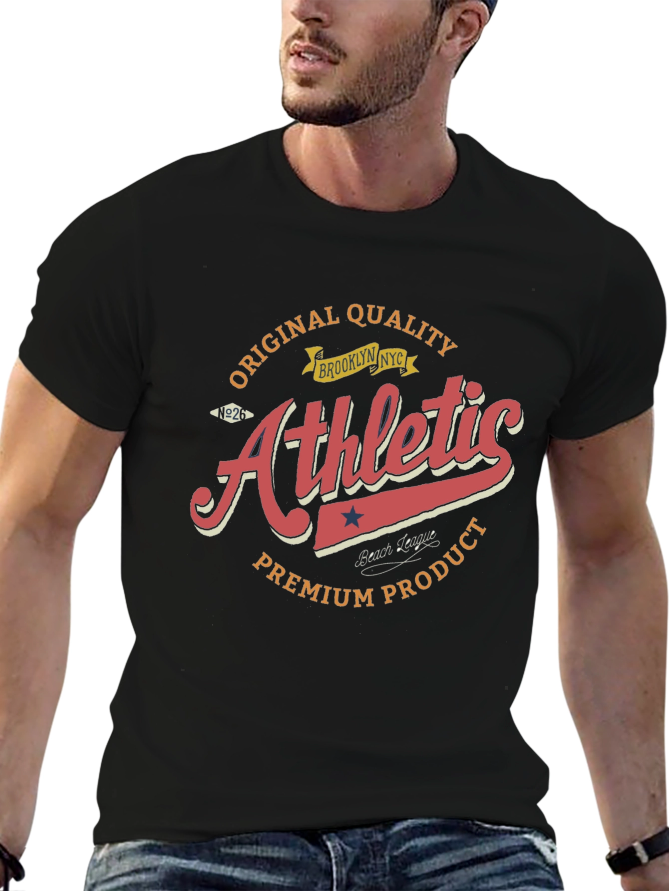 Athletic Brooklyn NYC Premium Product Tee