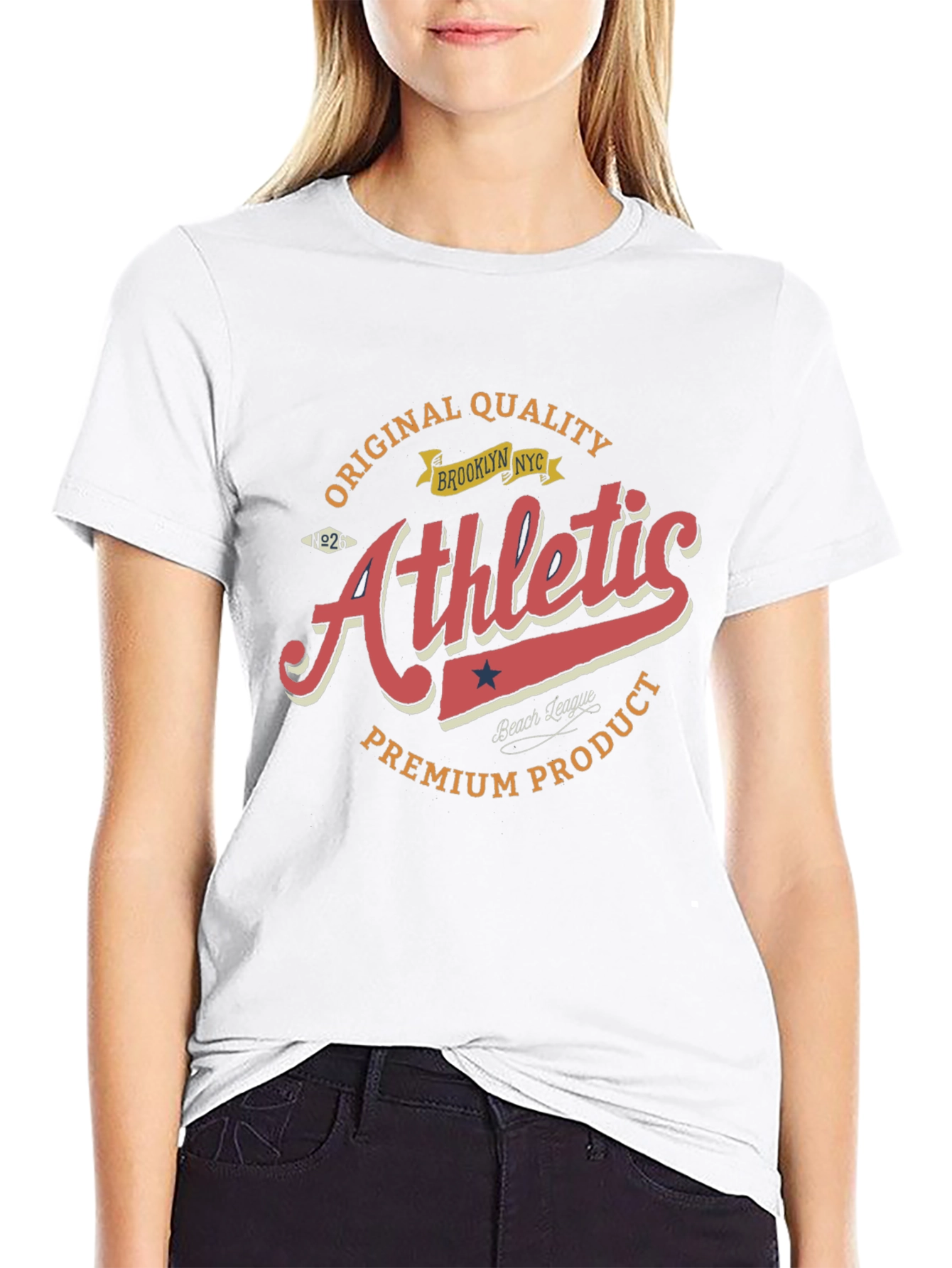 Athletic Brooklyn NYC Premium Product Tee