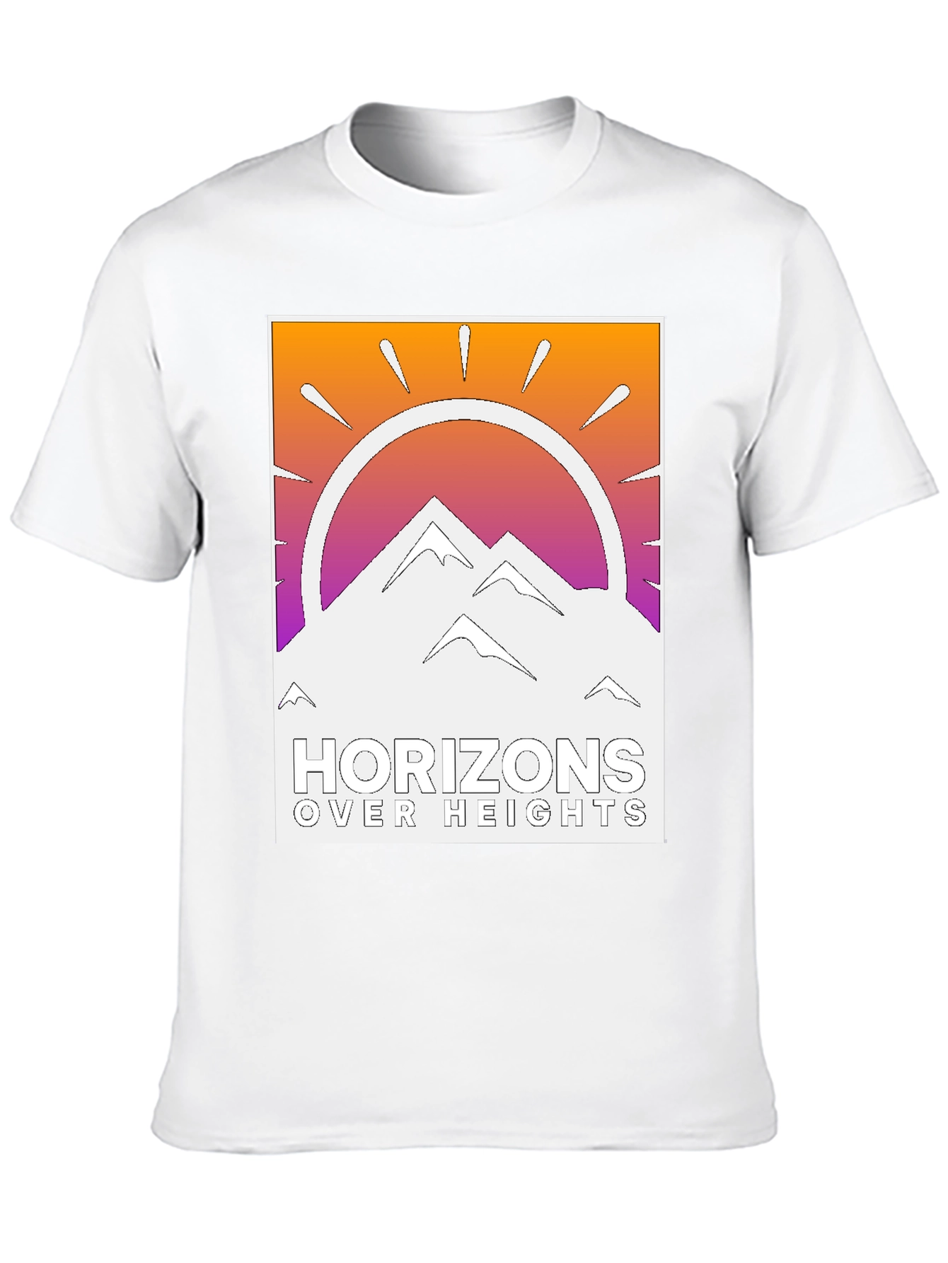 Horizons Over Heights Graphic Tee