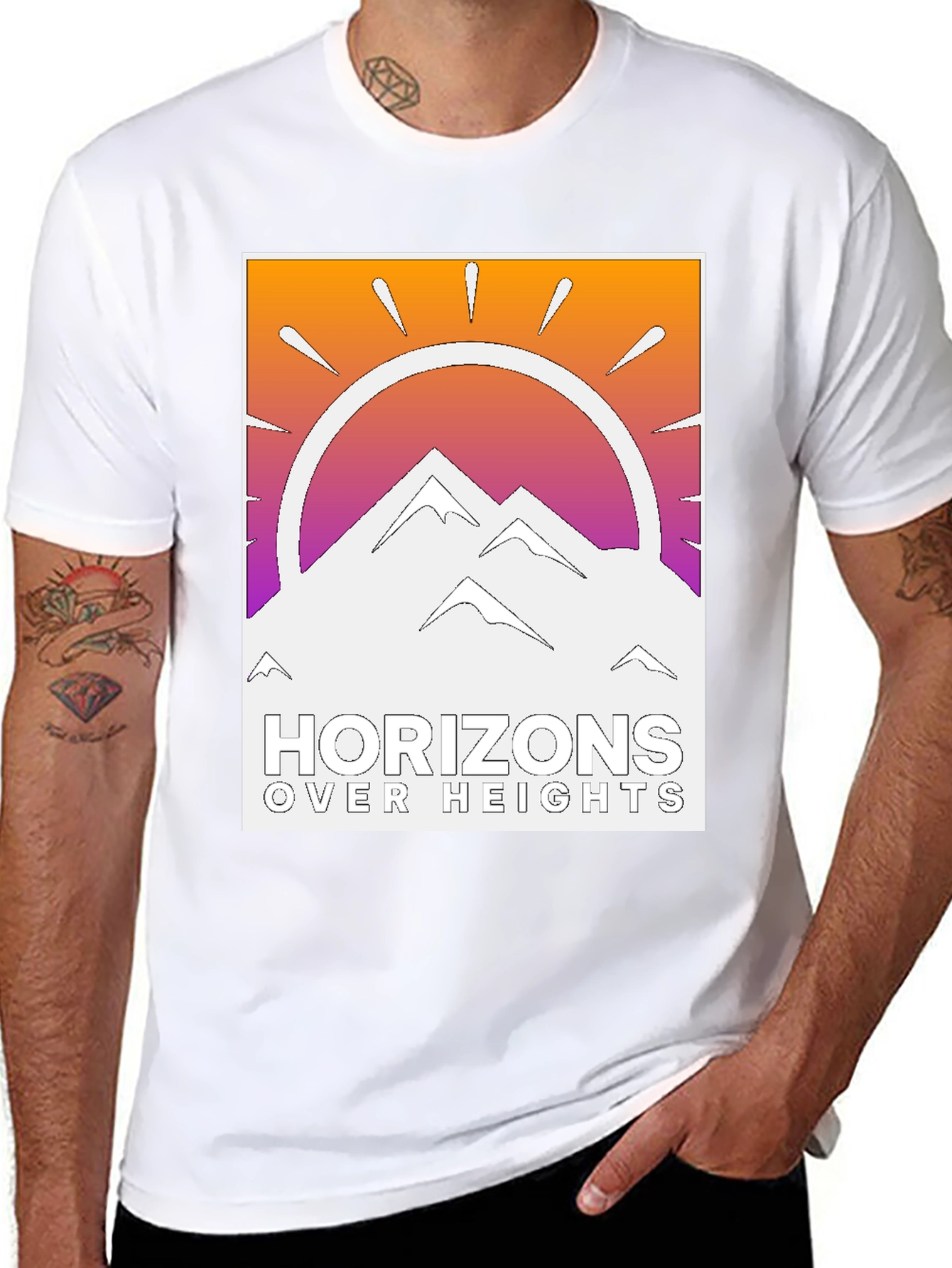 Horizons Over Heights Graphic Tee