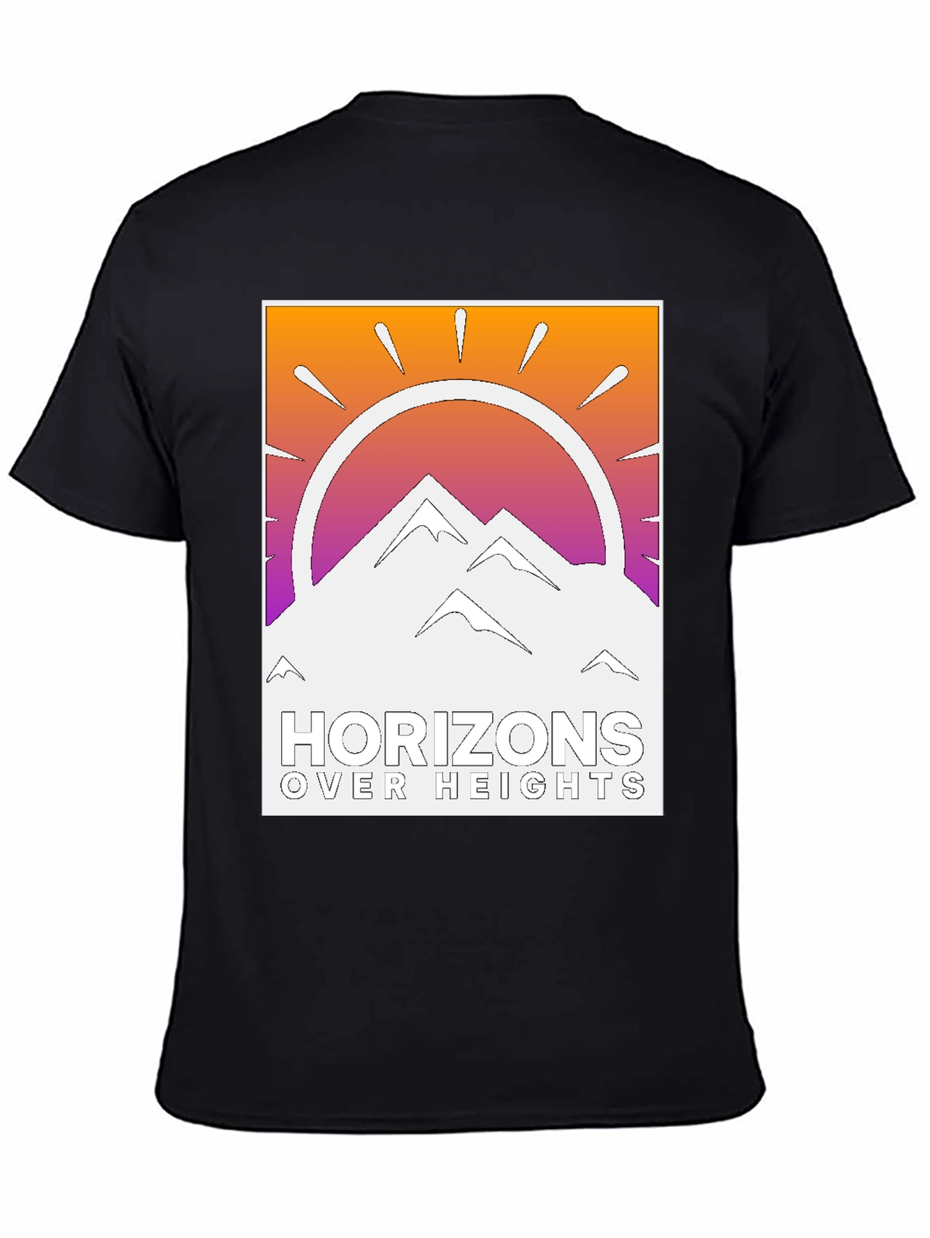 Horizons Over Heights Graphic Tee
